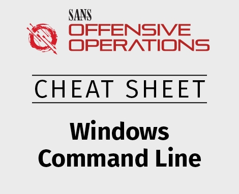 Command Prompt Commands Cheat Sheet Vinovast