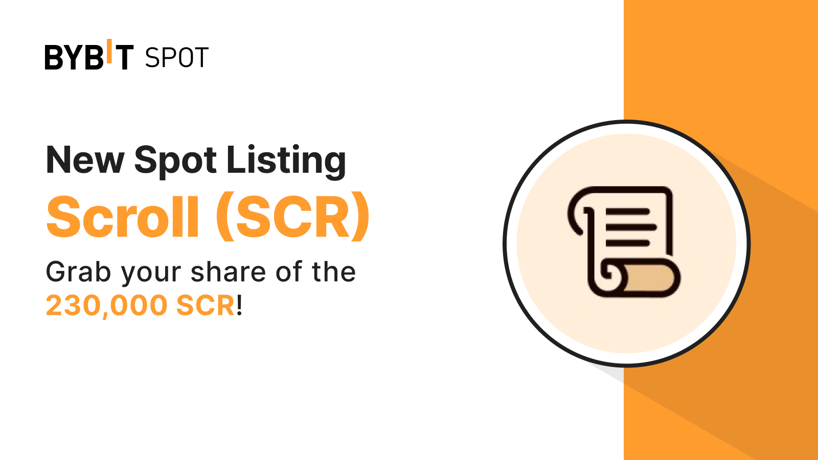 Bybit Announcement New Listing SCR USDT Grab A Share Of The