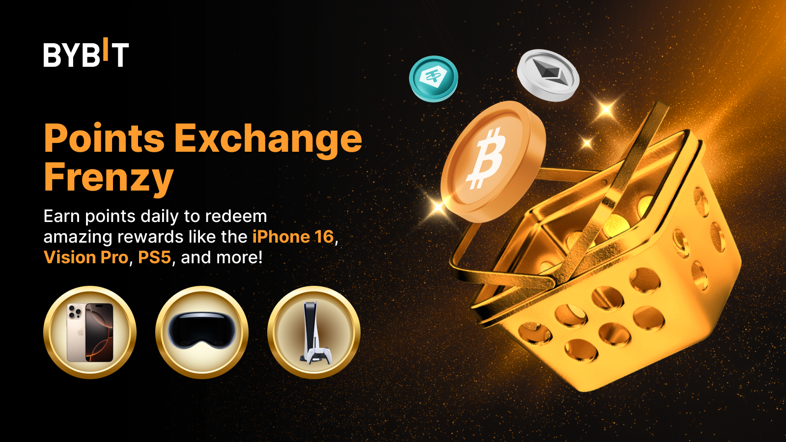 Bybit Announcement Points Exchange Frenzy Earn Points Daily And