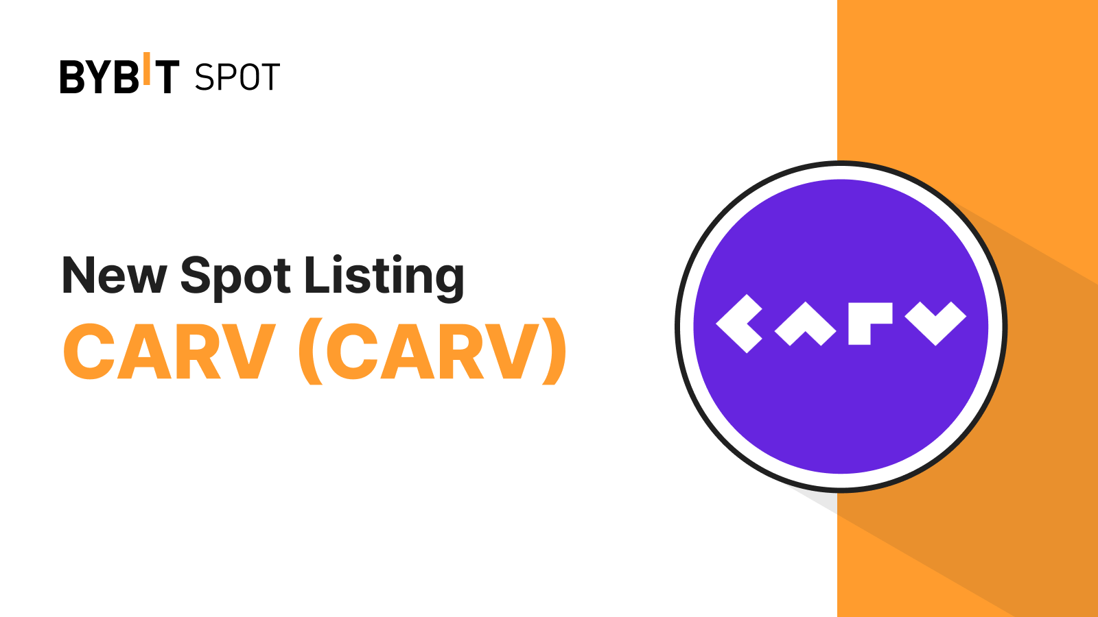 Bybit Announcement New Listing CARV USDT Grab A Share Of The