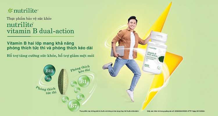 AmwayNow Thư Viện TP BVSK nutrilite vitamin B dual action Amway