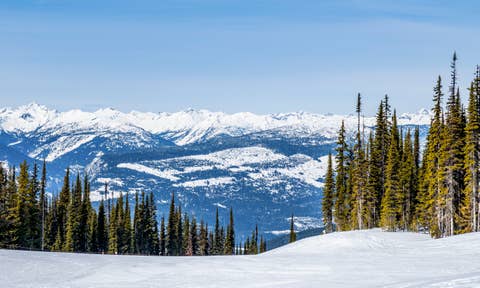 Alojamientos con acceso a las pistas de esquí en Big White Mountain
