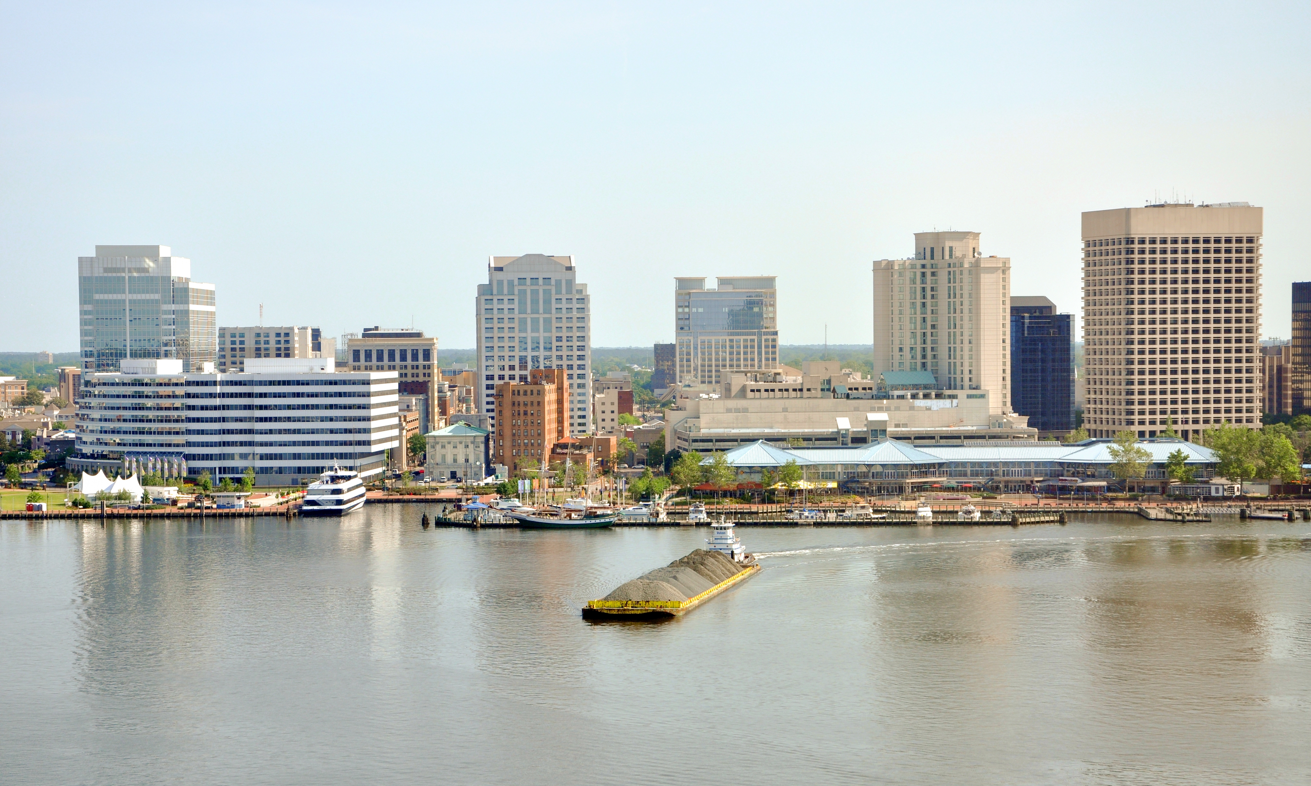 Skyline of Norfolk, Virginia