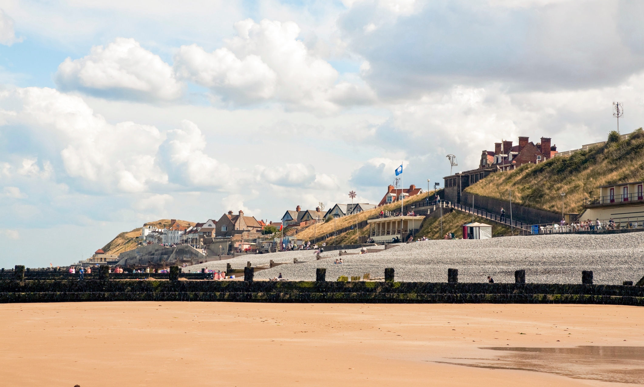 Ferienhäuser mit Strandzugang in Sheringham England, Vereinigtes