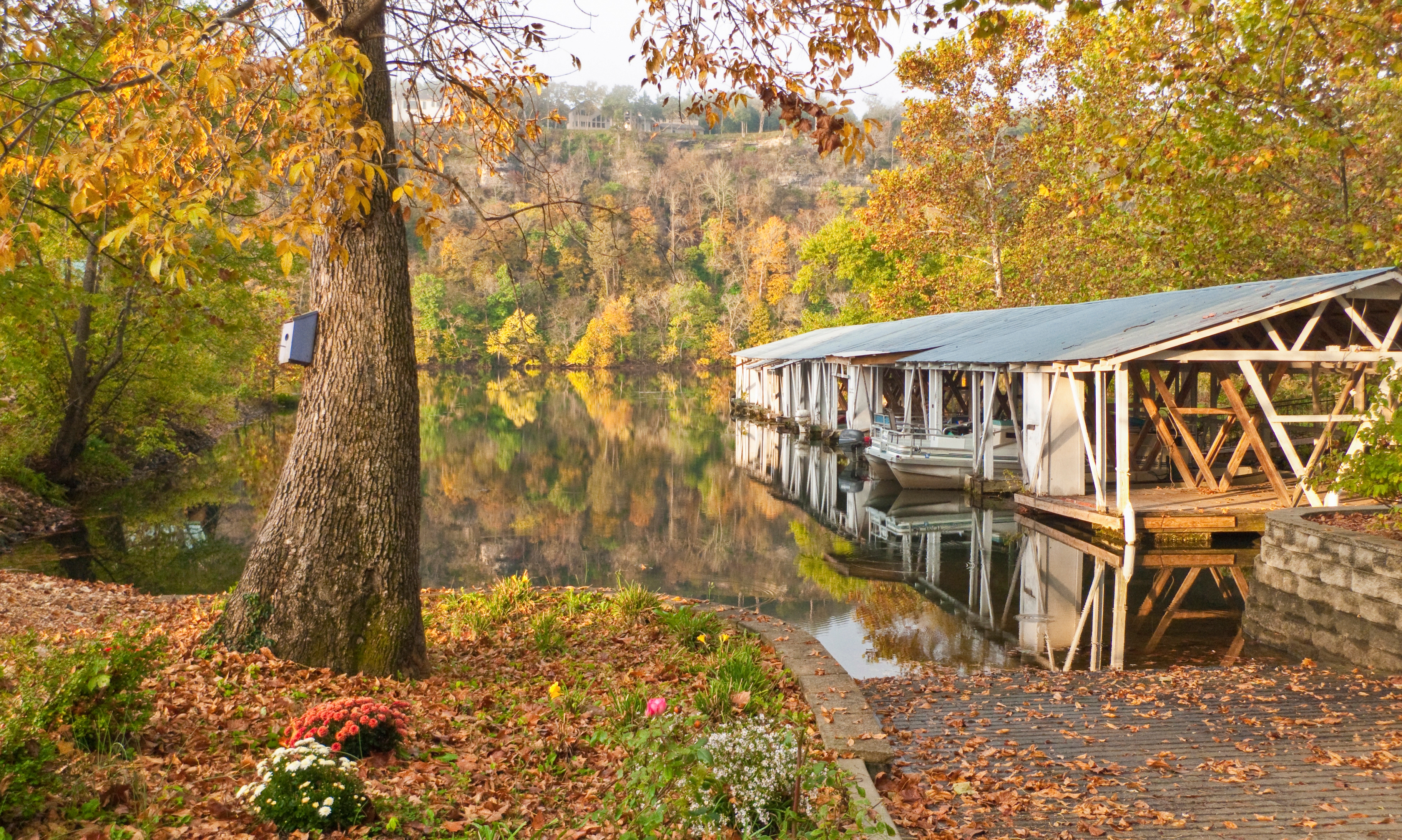 Lakeshore Fishing Cabin #12 , dock/boat slip/ramp on location, Lake Ozark –  Updated 2024 Prices