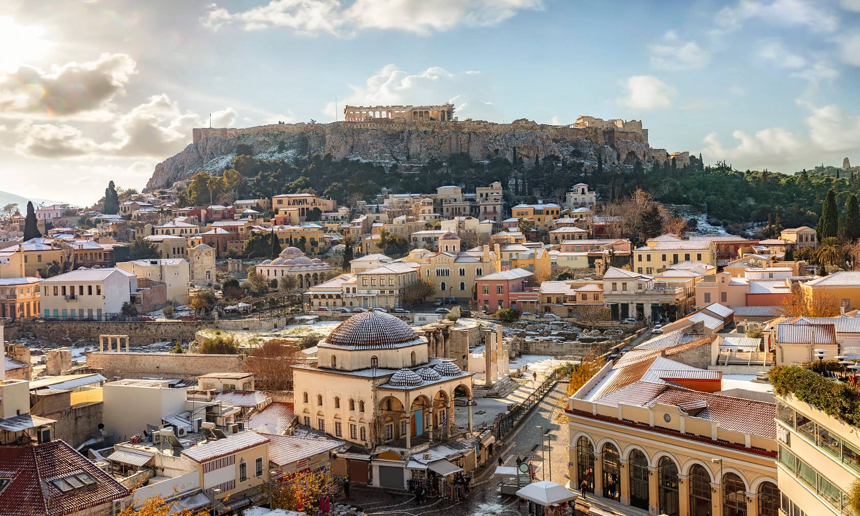 एथेंस में छुट्टियाँ बिताने के लिए किराए की जगहें