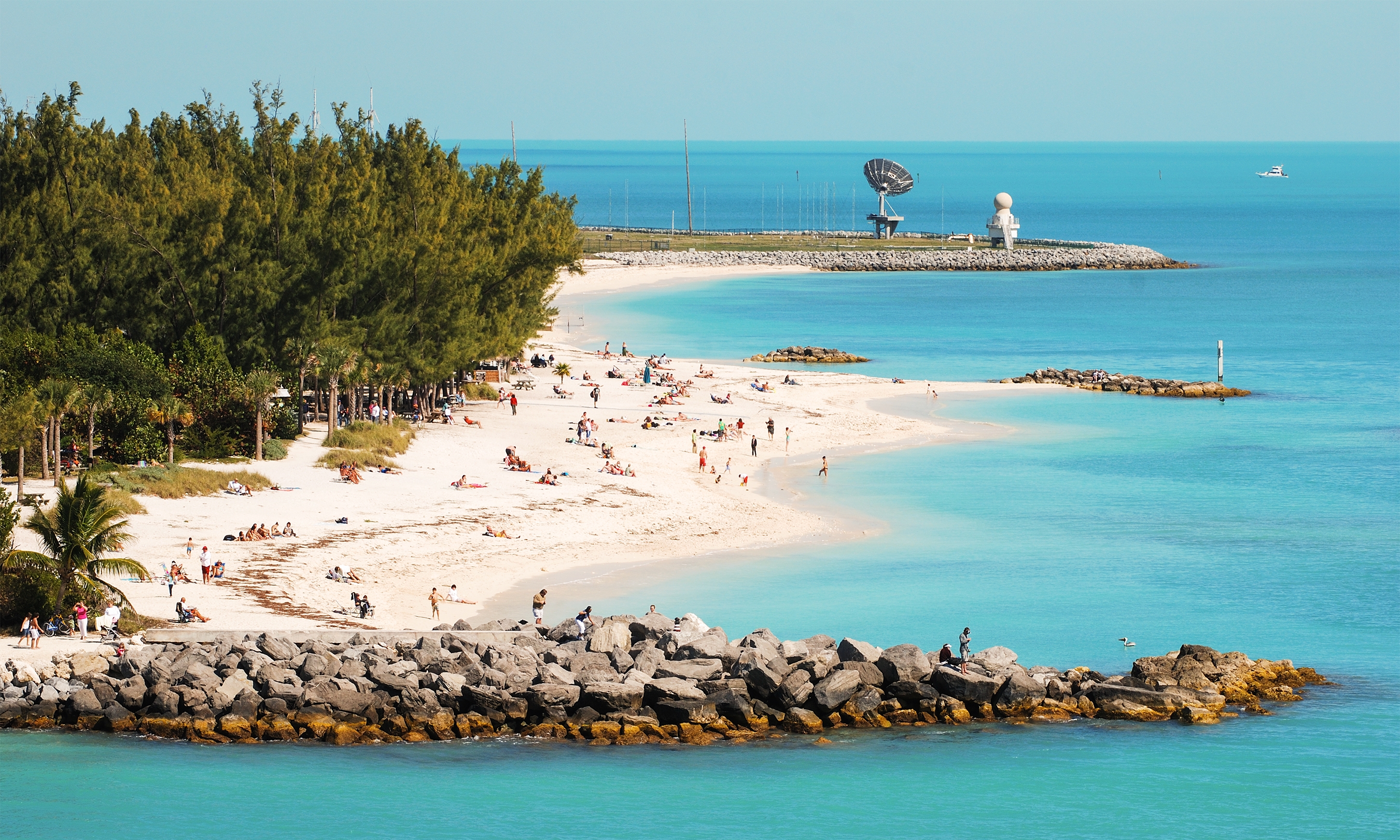 Key West, FL Travel Destination Map