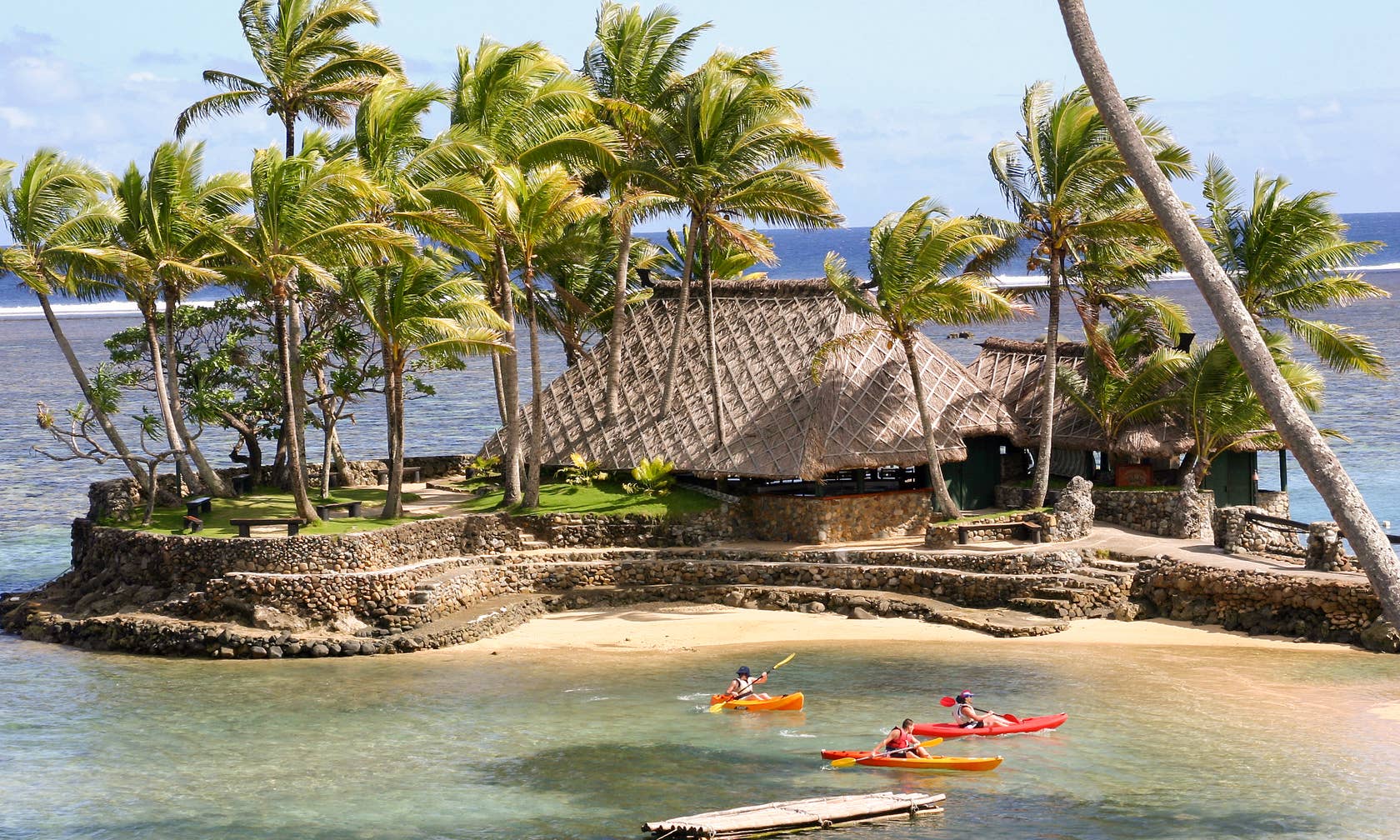斐济的度假屋