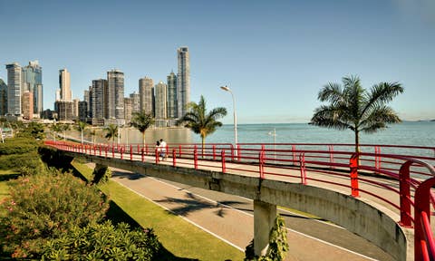 Complejos residenciales en la playa en Panamá