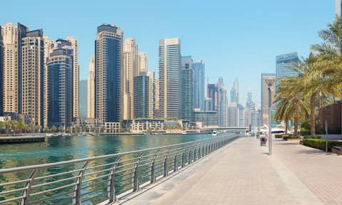 Dubai Marina konumunda kiralık tatil yerleri