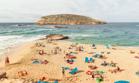 Woningen aan het strand in Ibiza