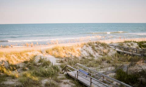 Pronájmy s přístupem na pláž v lokalitě Carolina Beach