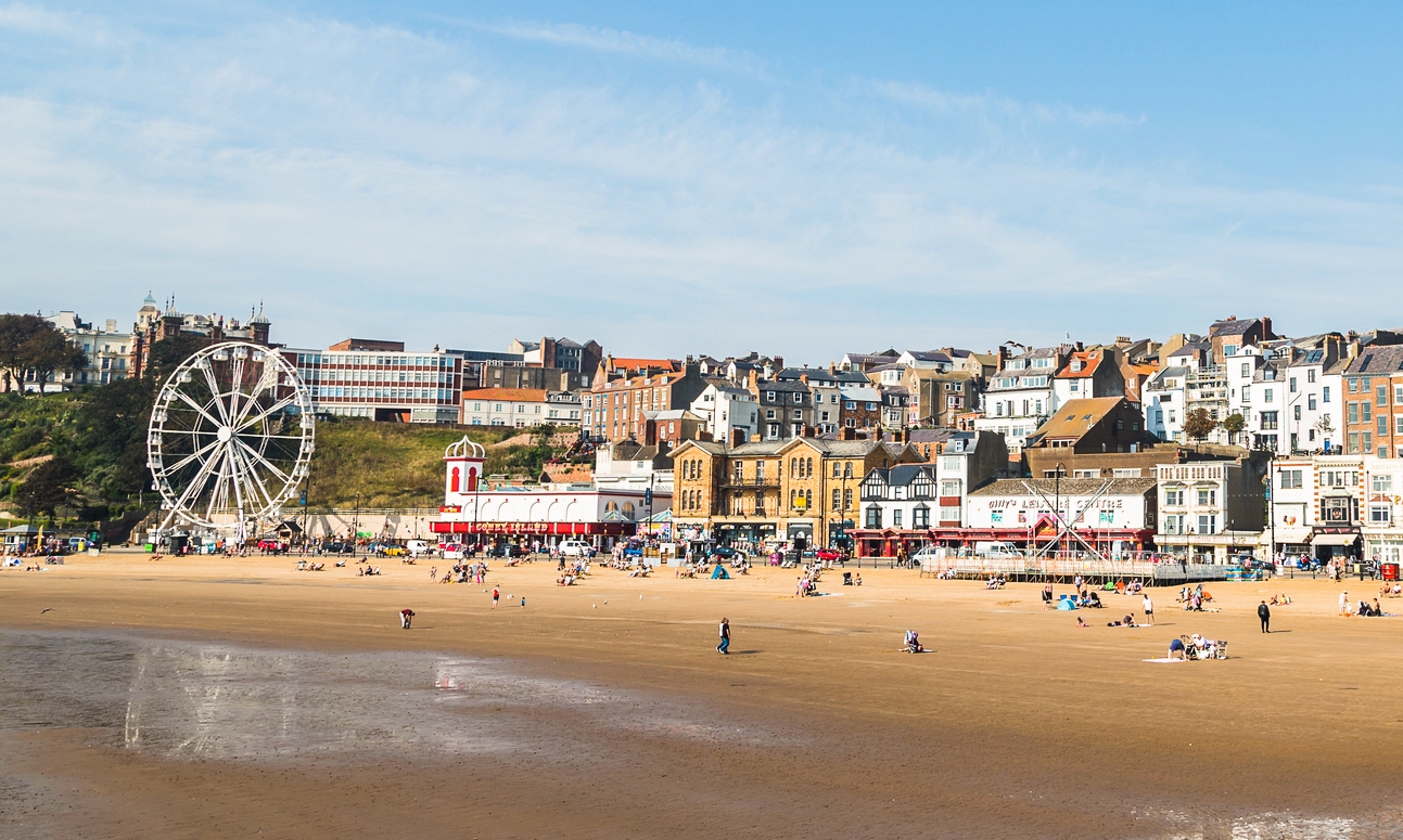 Chalets als Ferienunterkünfte in Scarborough England, Vereinigtes