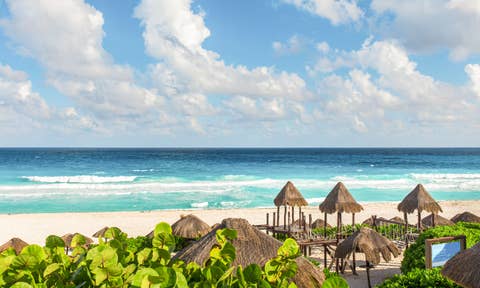 Complejos residenciales en la playa en Cancún