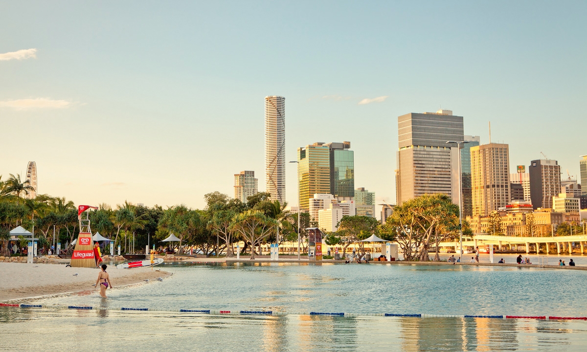 Streets Beach, South Bank Parklands - Street Furniture Australia