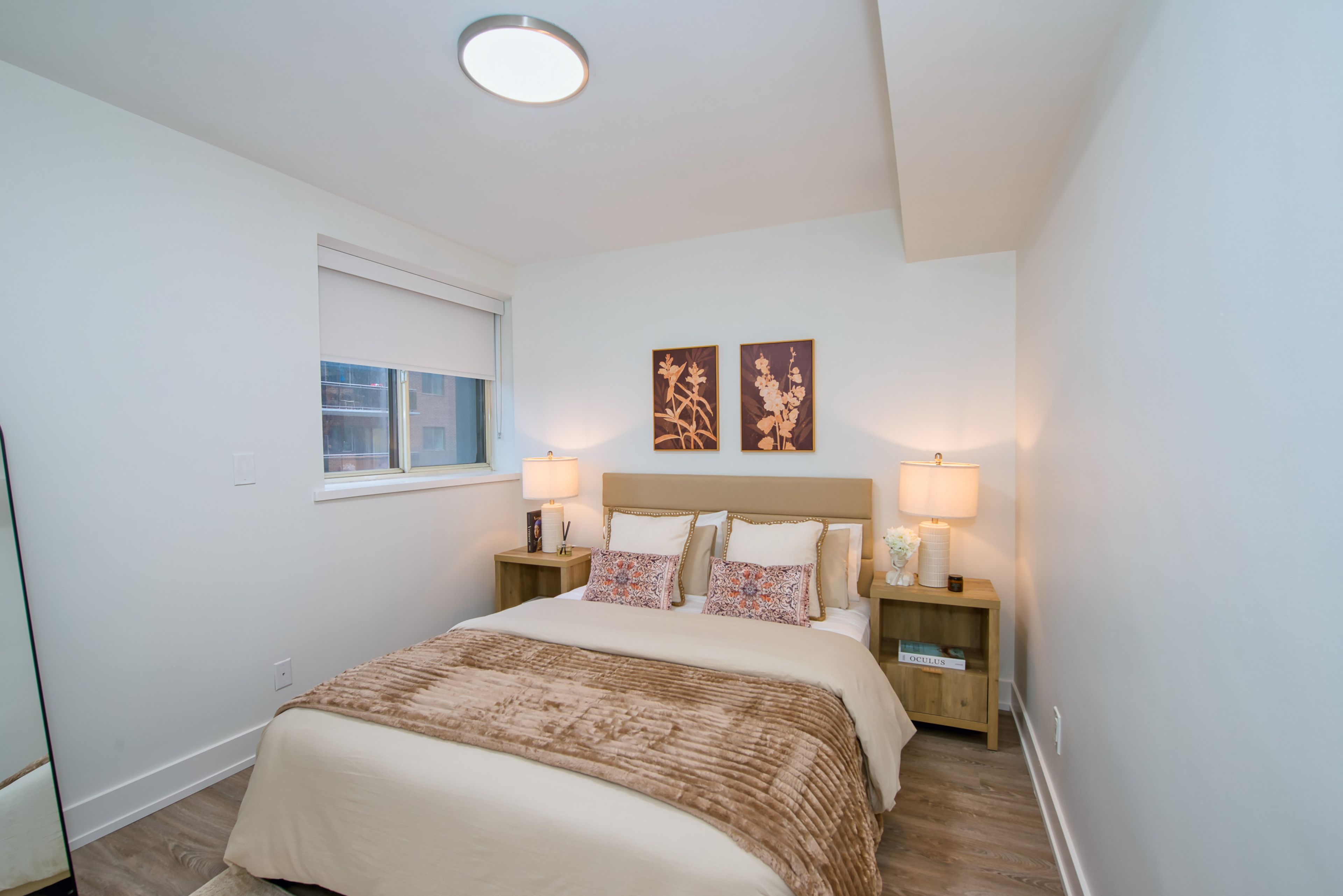 Located in Toronto, Don Mills Model Bedroom