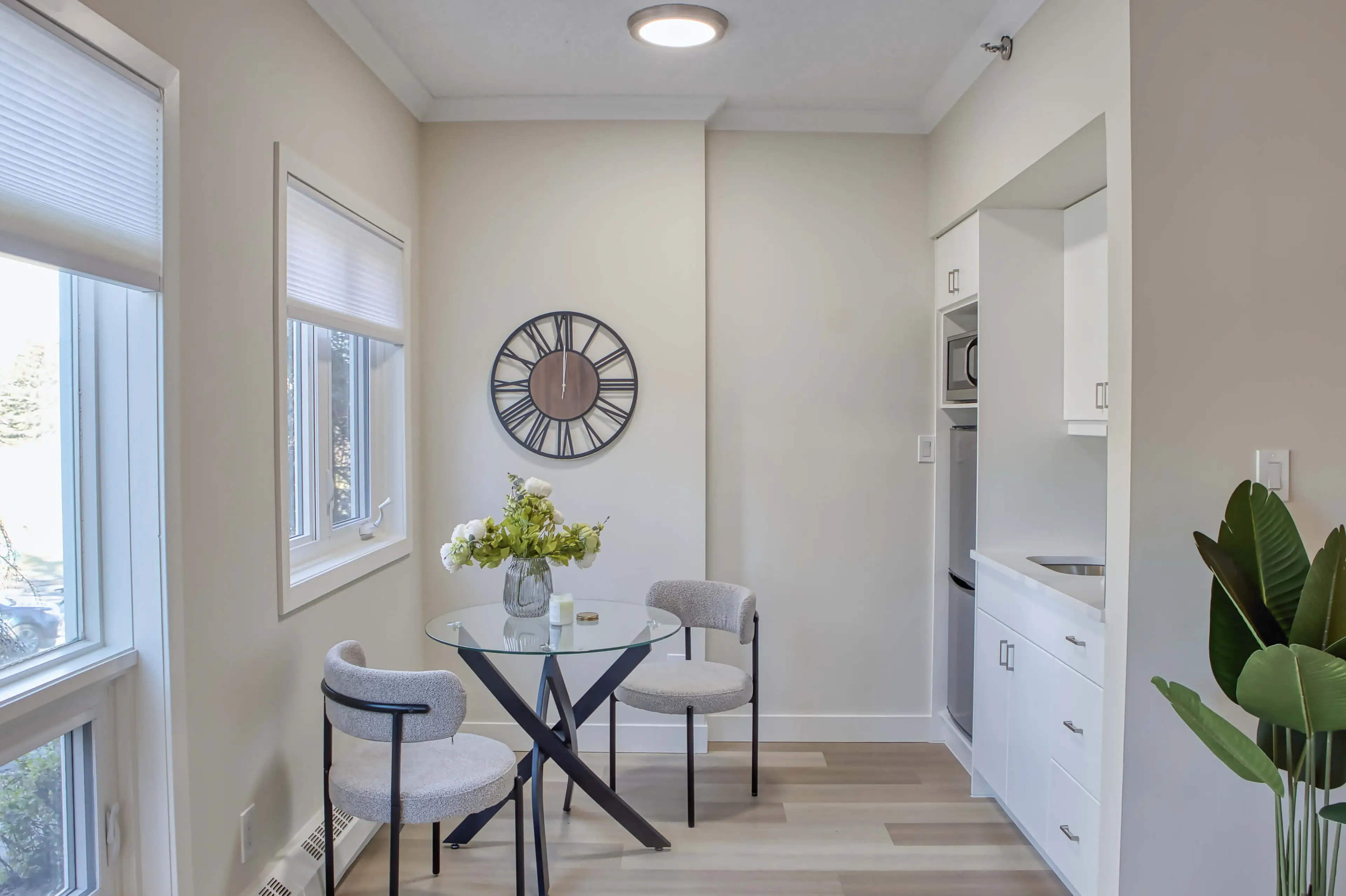 Chateau Renoir Model Suite, Kitchenette