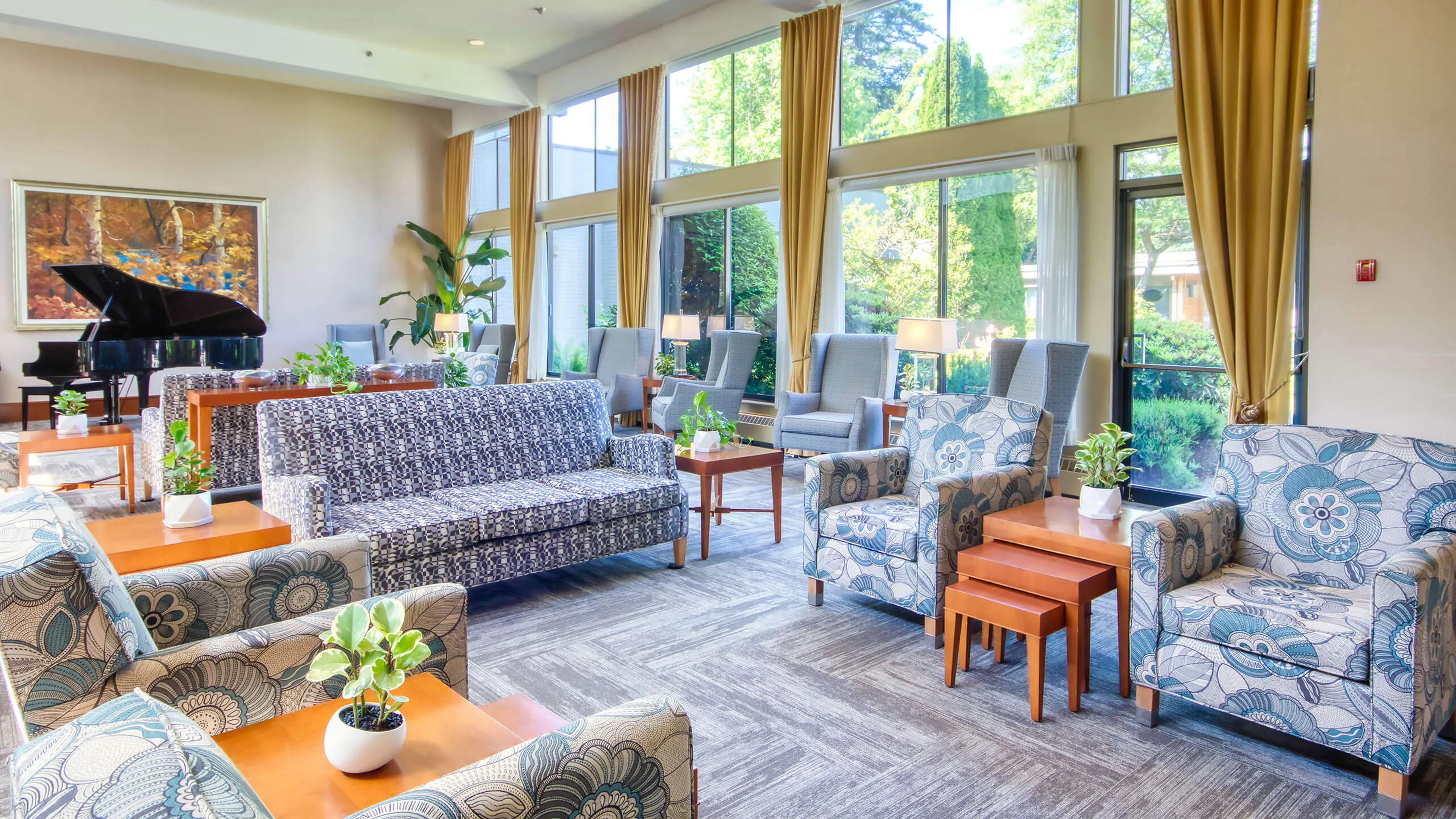 Seating Area, Crofton Manor, British Columbia