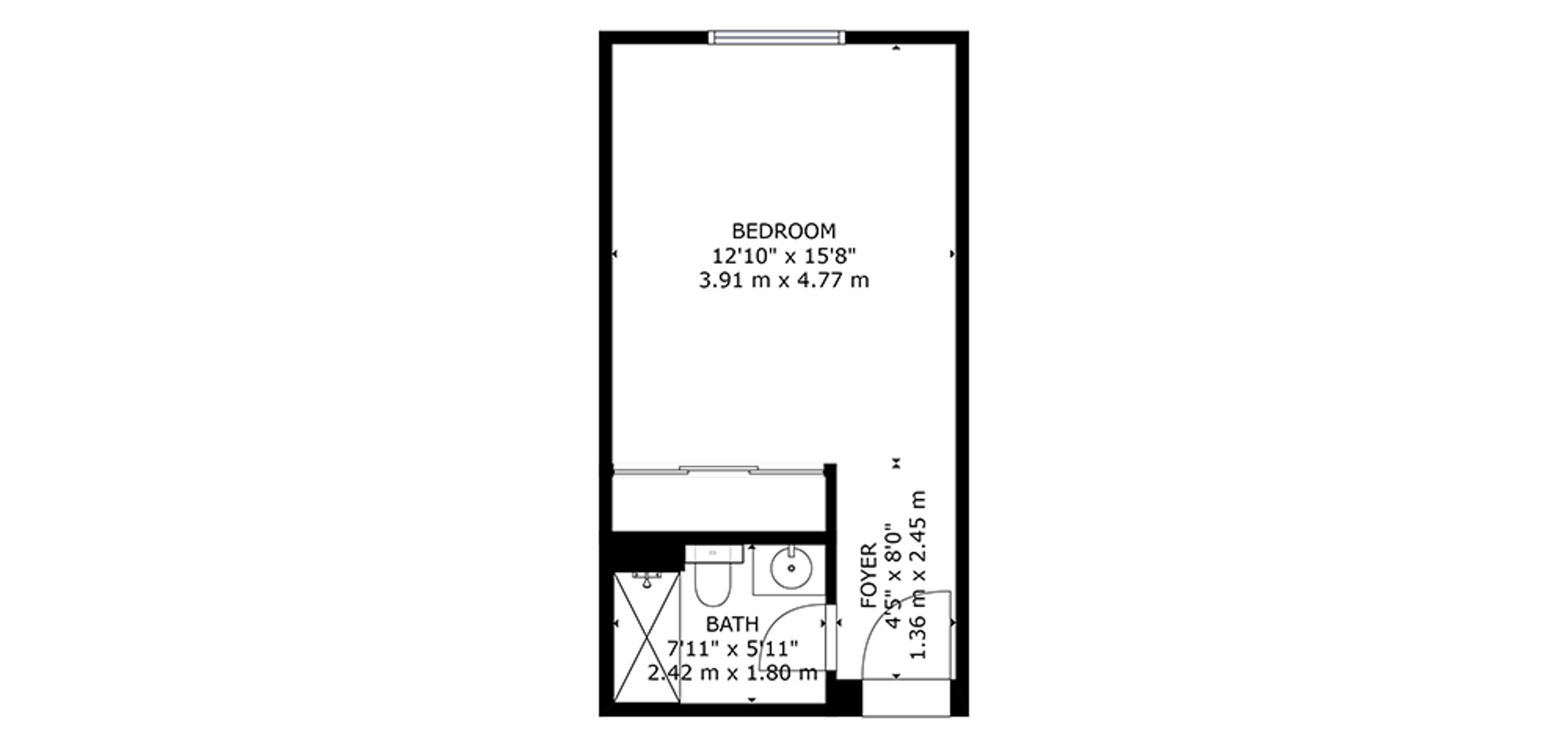 Prince of Wales Sample Studio Plan A