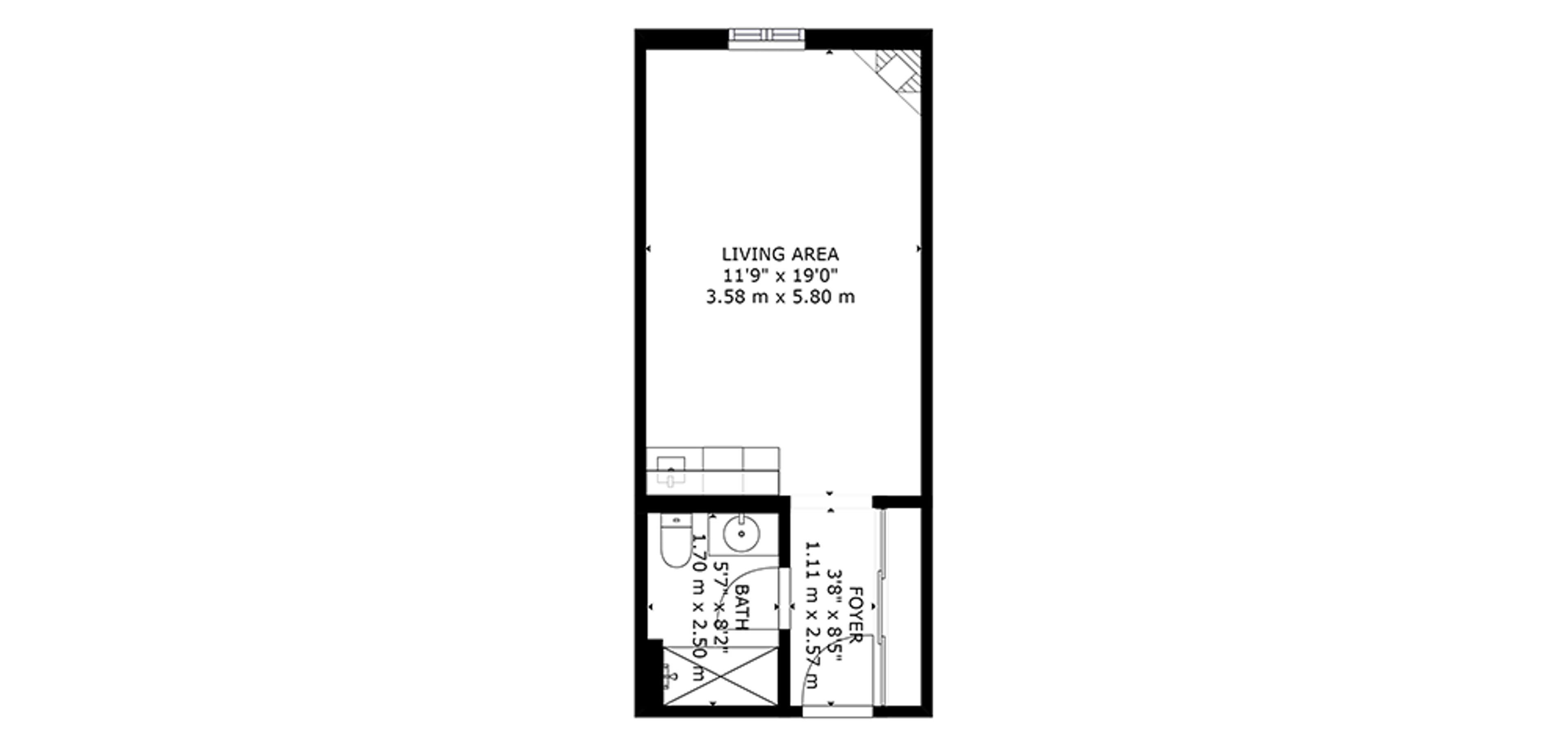 Alta Vista Sample Studio Plan A