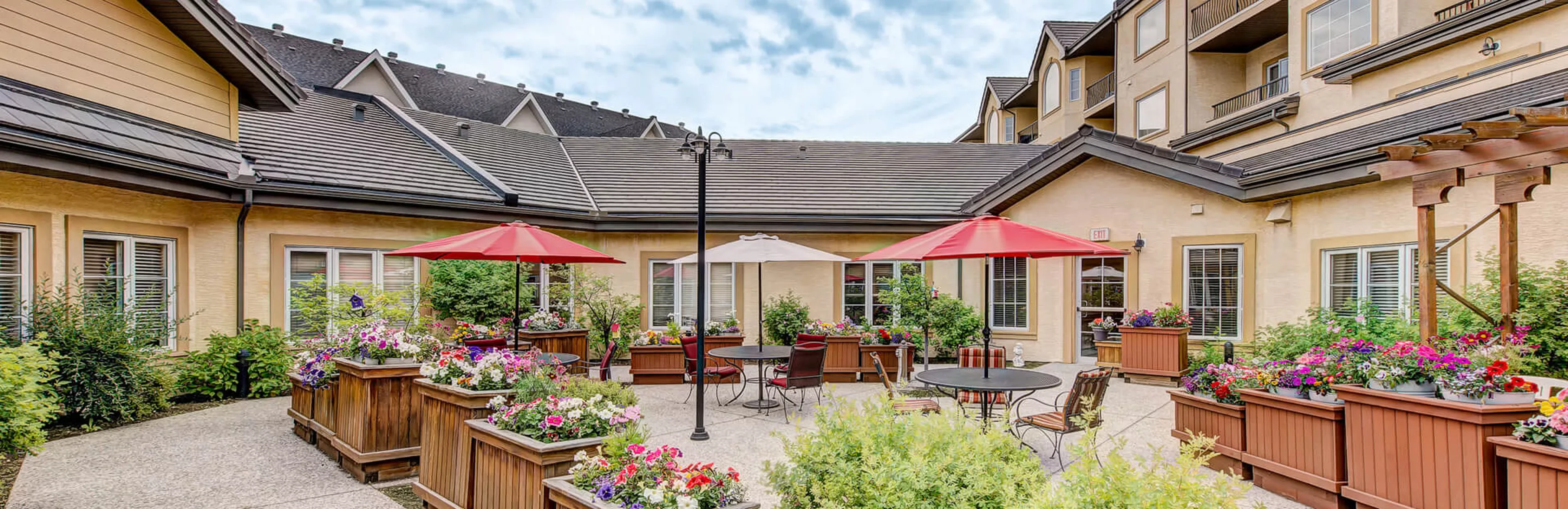 Courtyard, Evergreen, Alberta