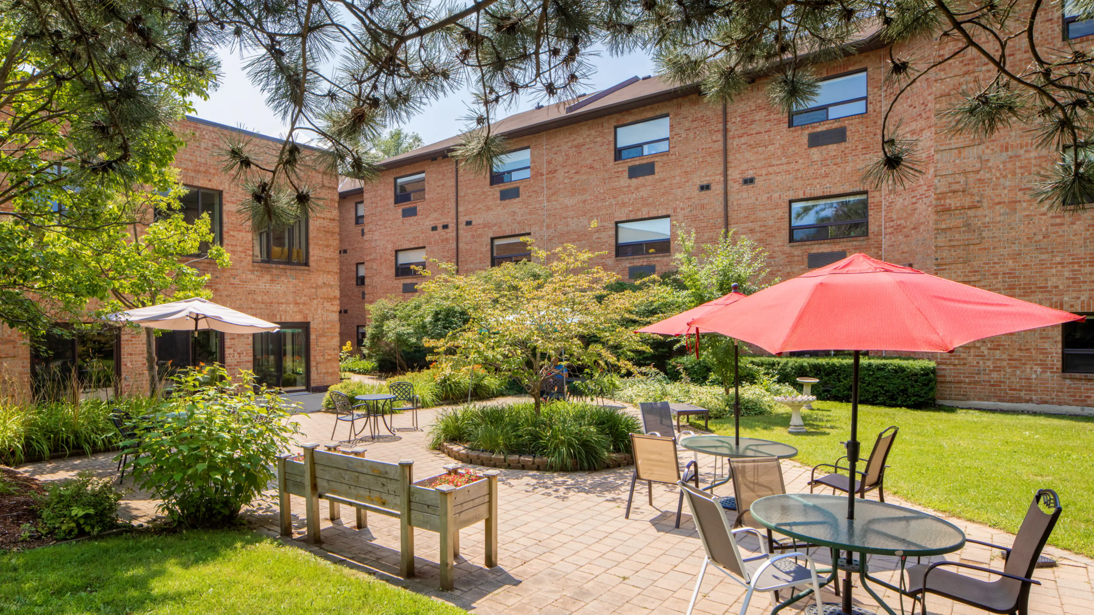 Patio, Christopher Terrace, Burlington