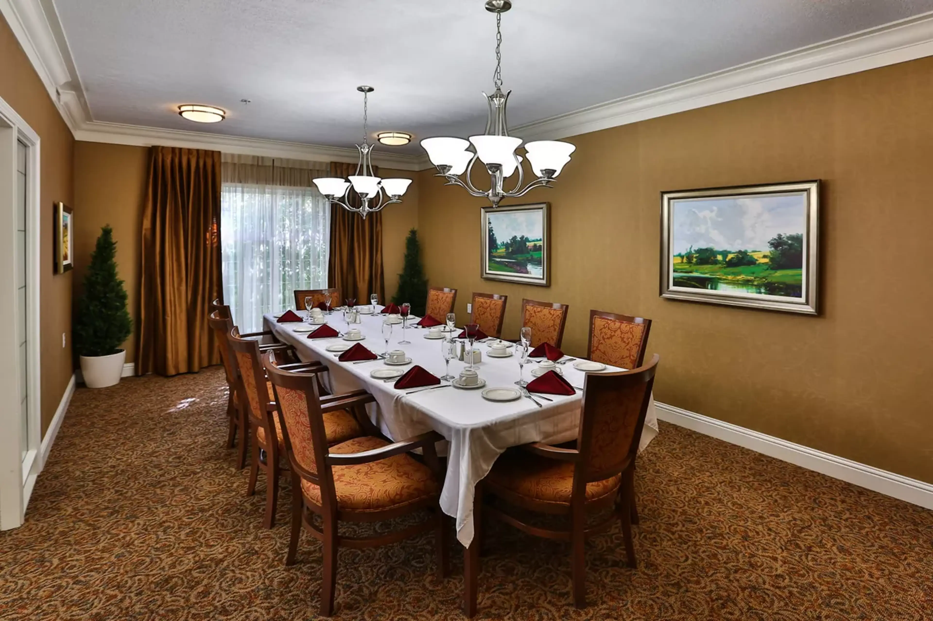 The Bentley Moose Jaw Private Dining Room
