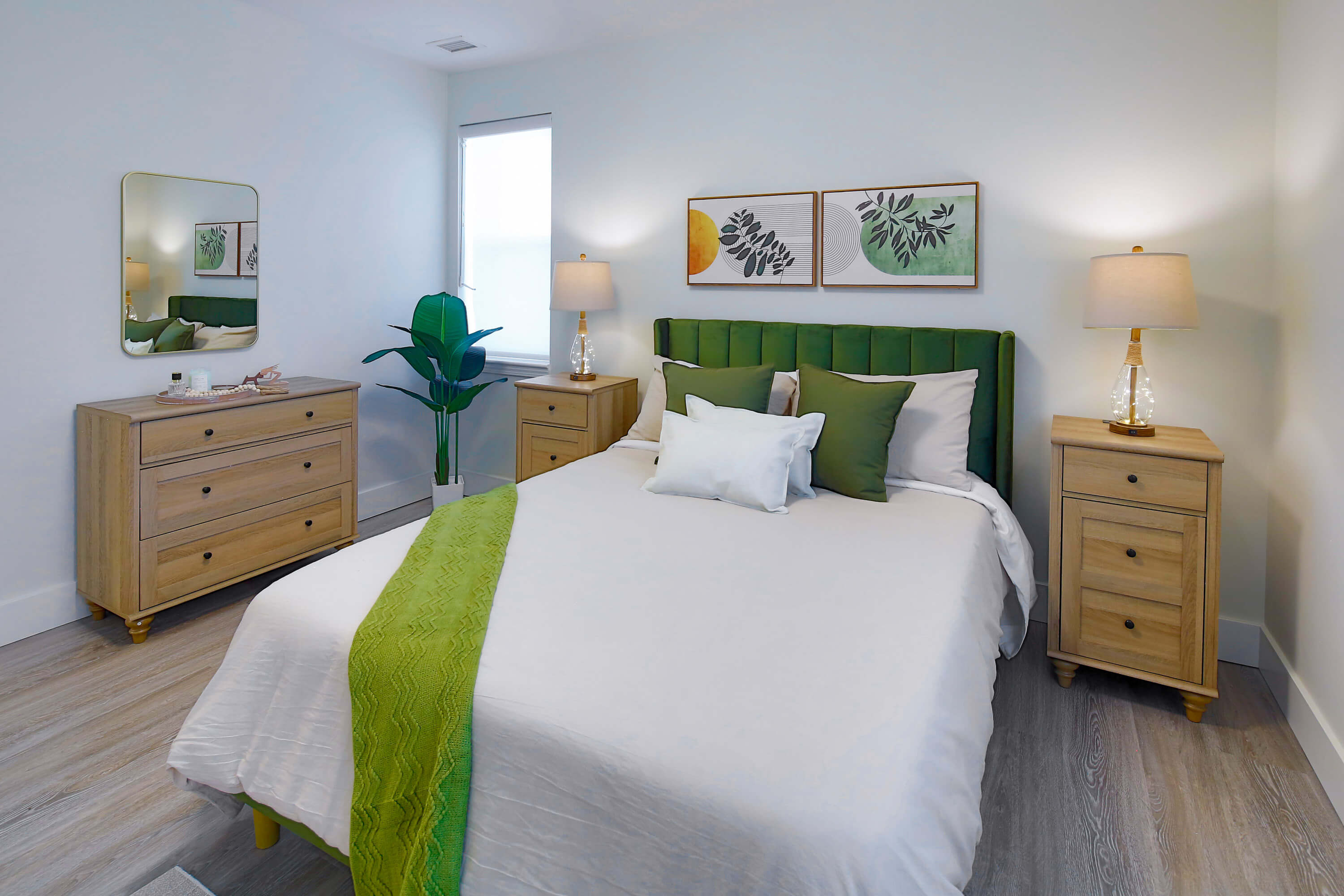 Greenway Model Suite, Bedroom