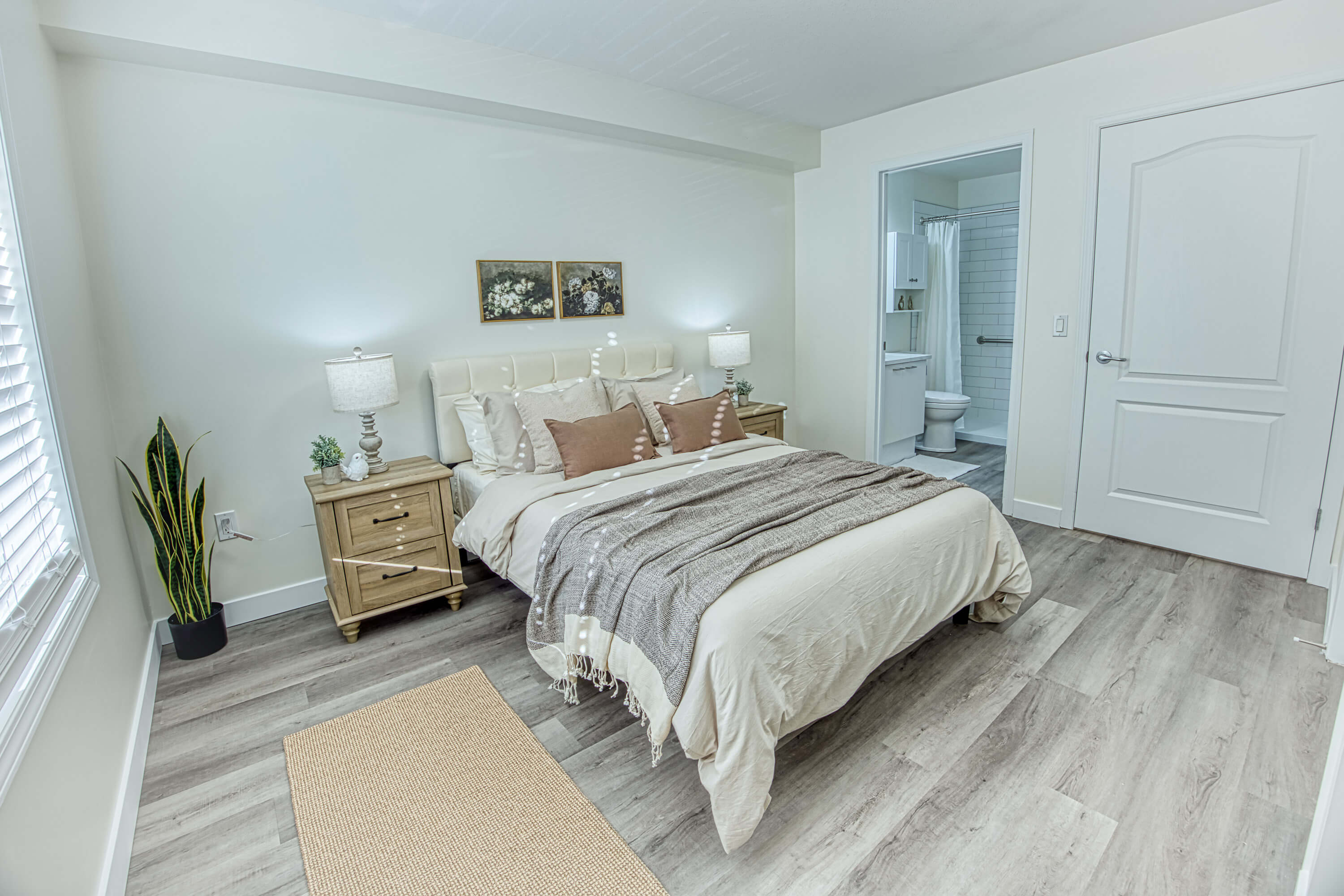 The Bentley Hillsdale Model Suite, Bedroom