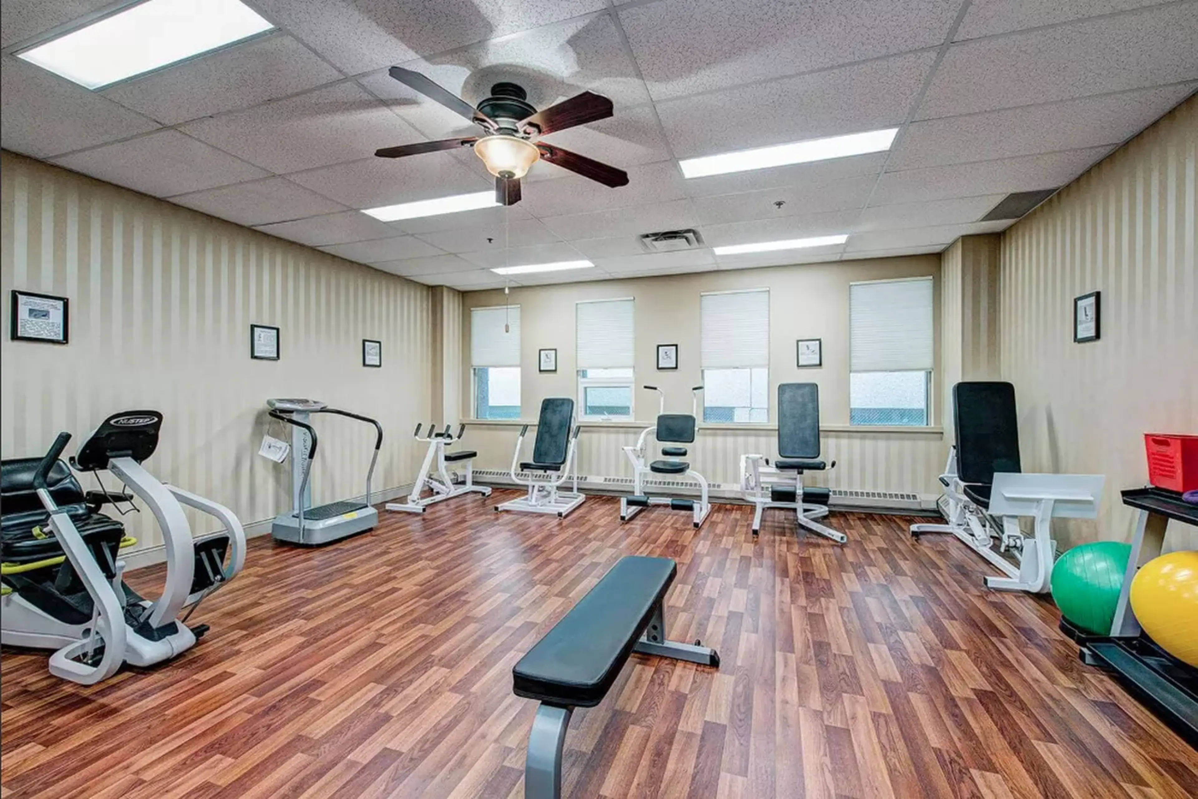 The Churchill Gallery Fitness Room