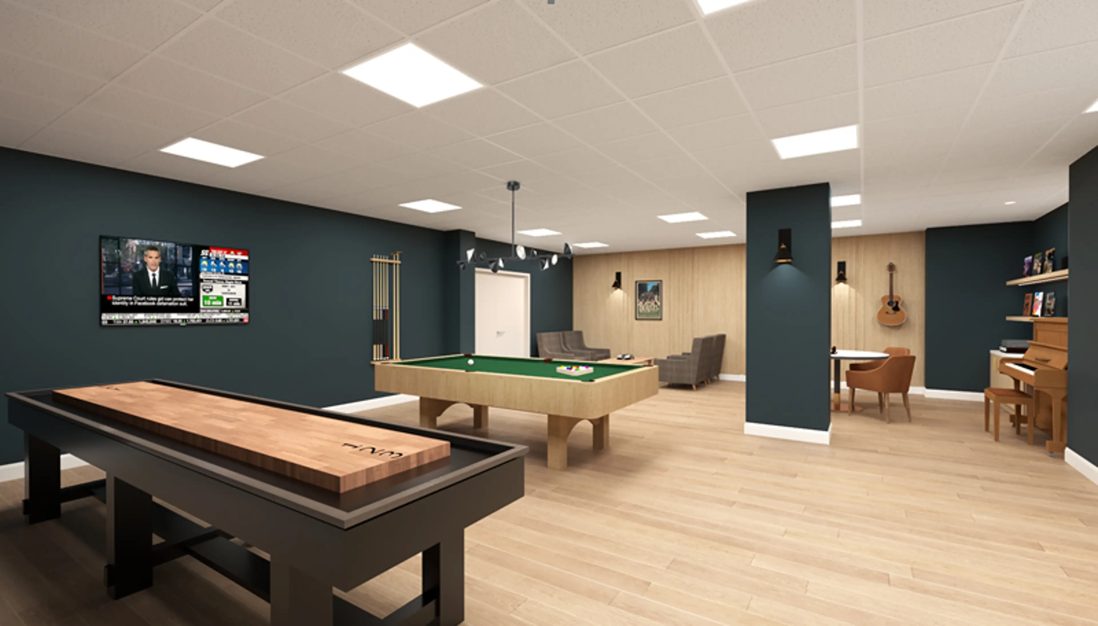 King Gardens Games Room