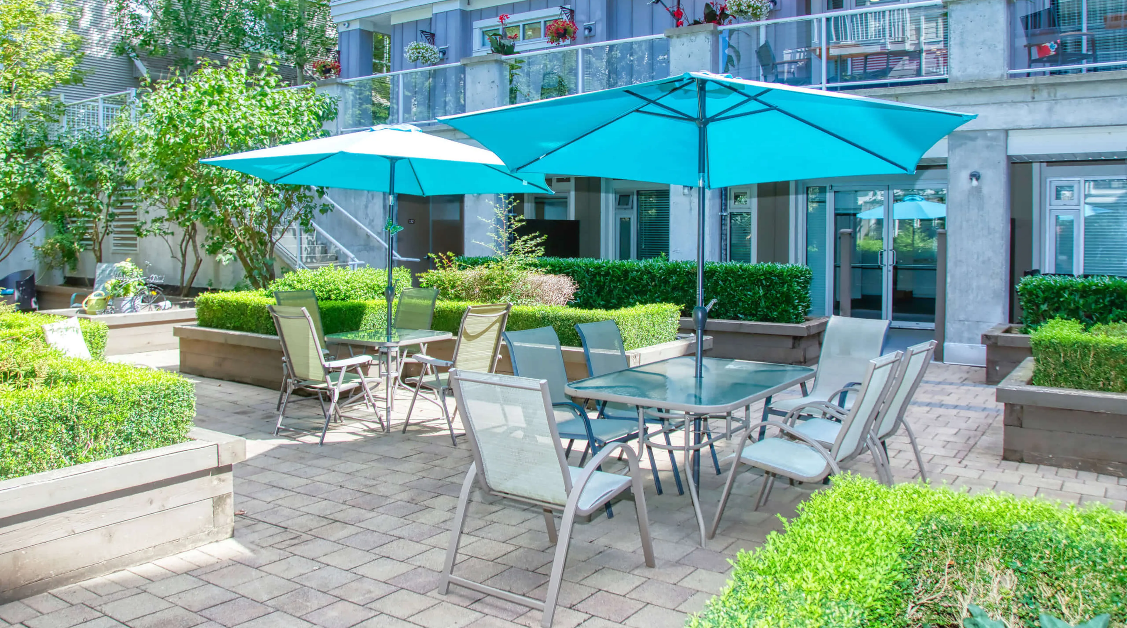 Atrium Patio, Sunwood, British Columbia