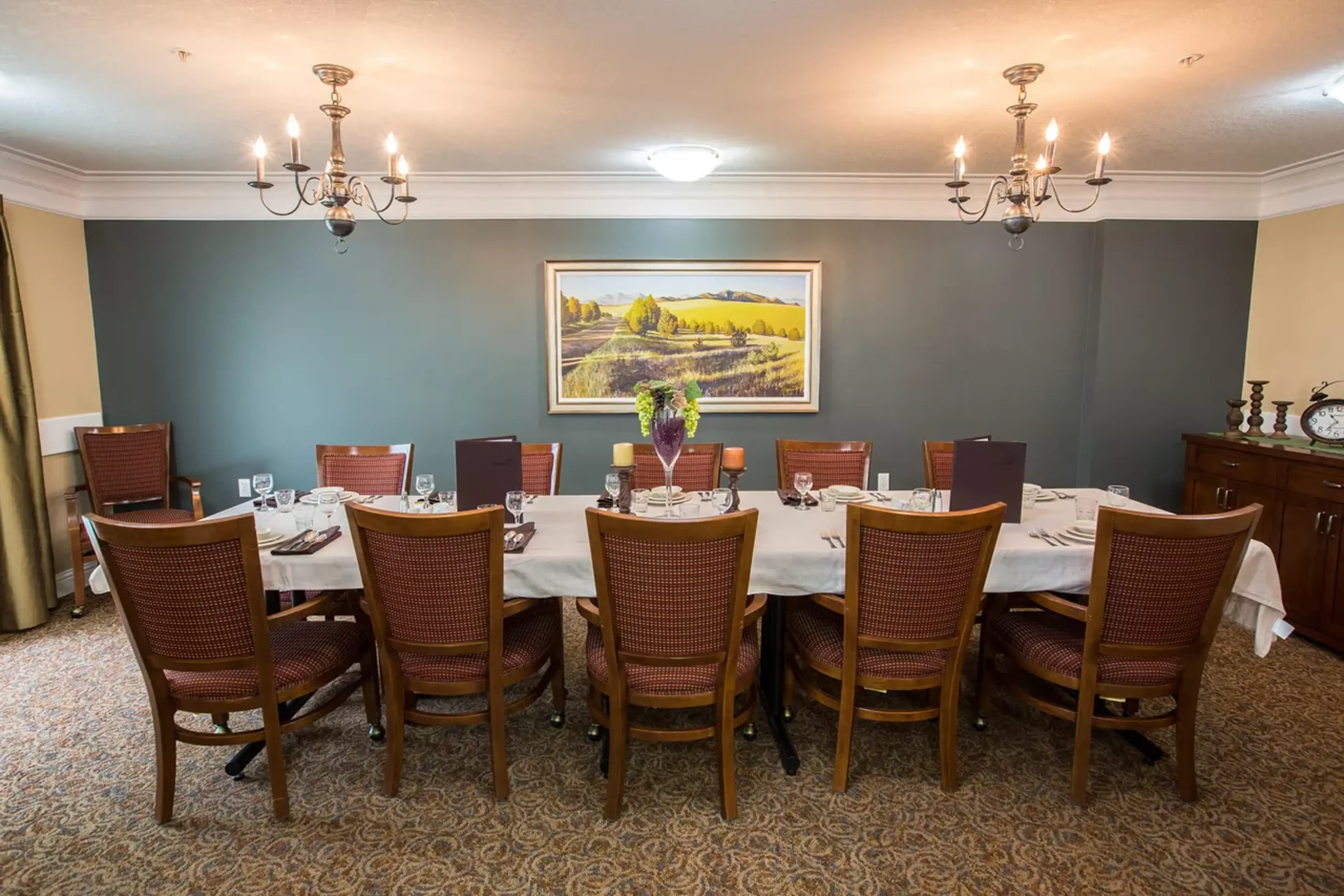 The Bentley Yorkton Private Dining Room