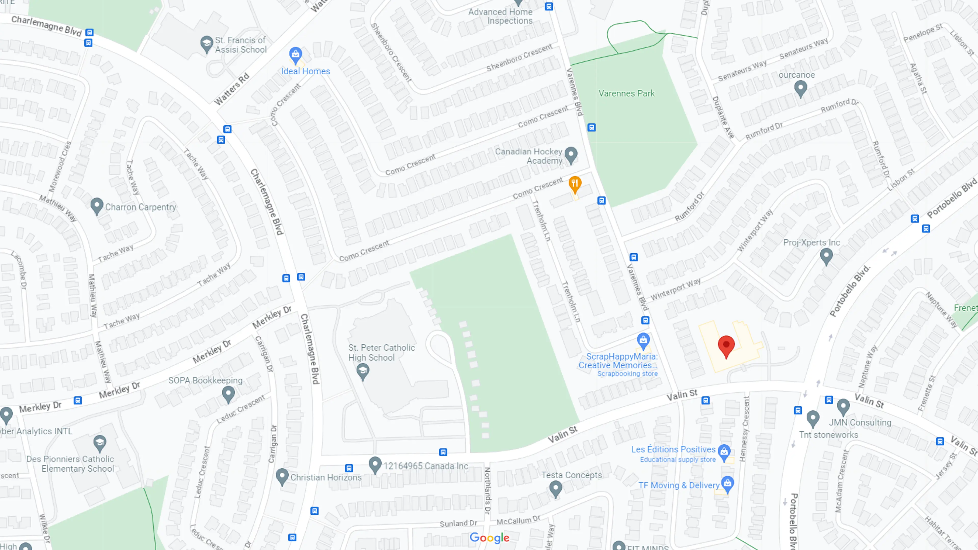 Portobello Google Map