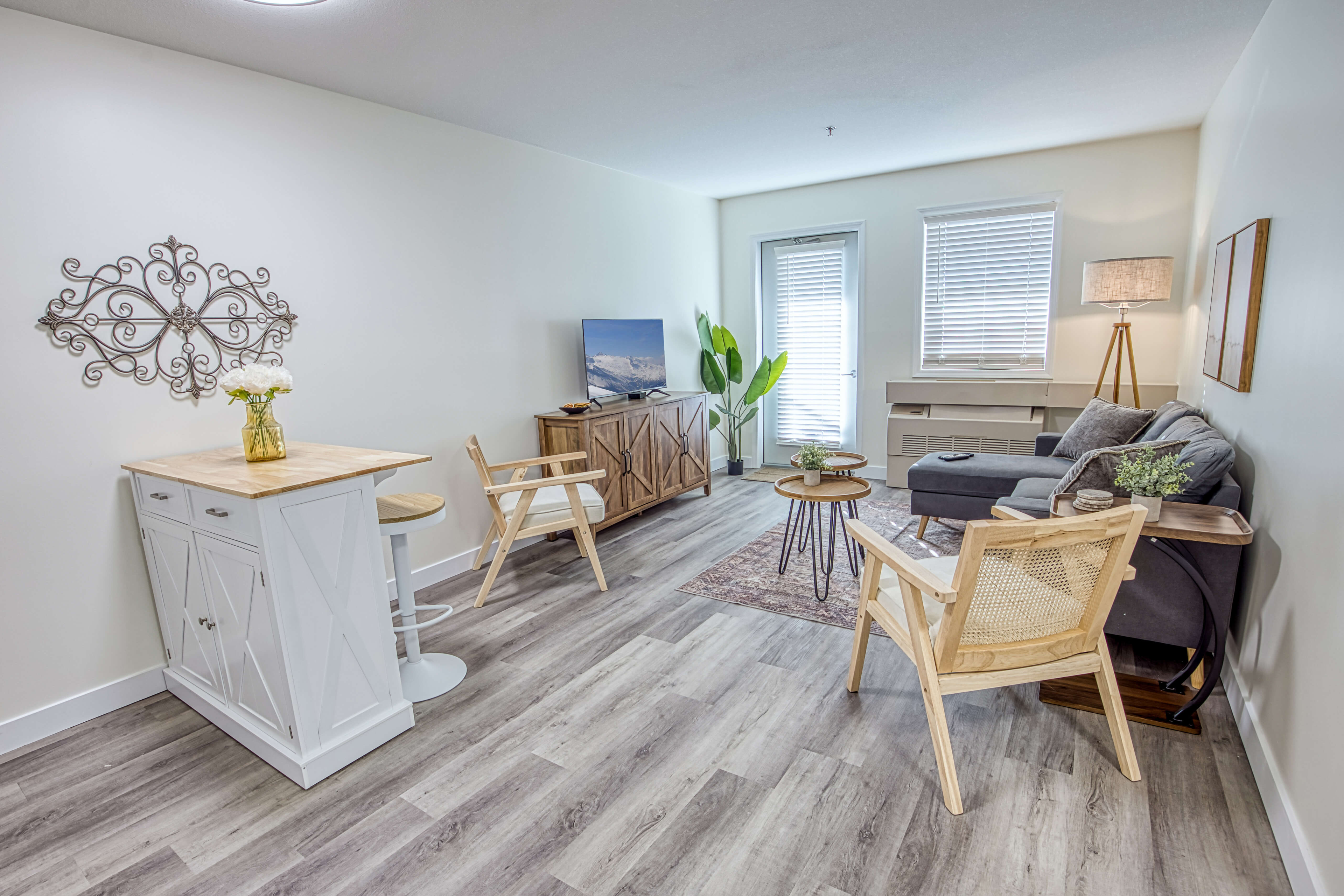 The Bentley Hillsdale Model Suite, Living Room