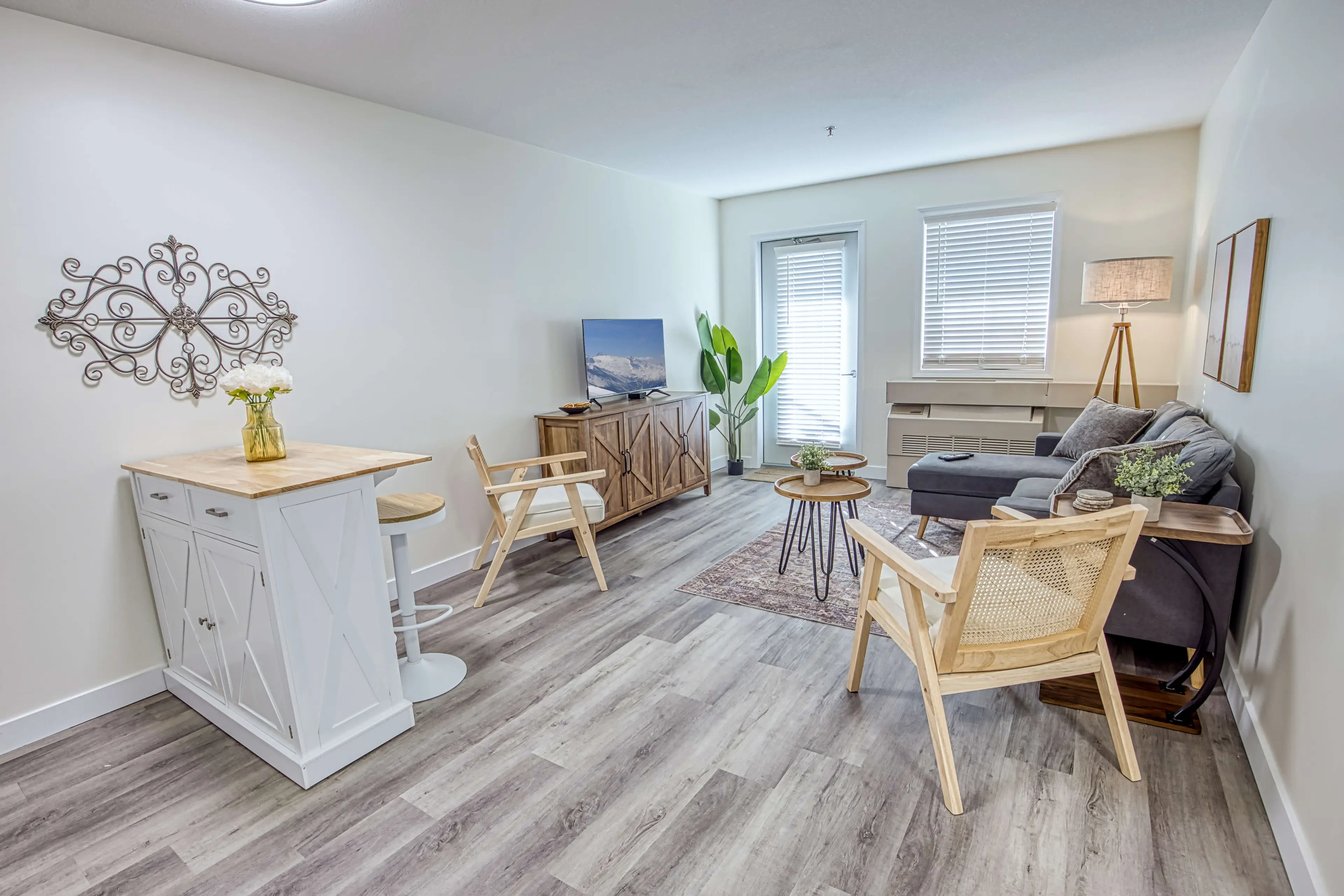 The Bentley Hillsdale Model Suite, Living Room