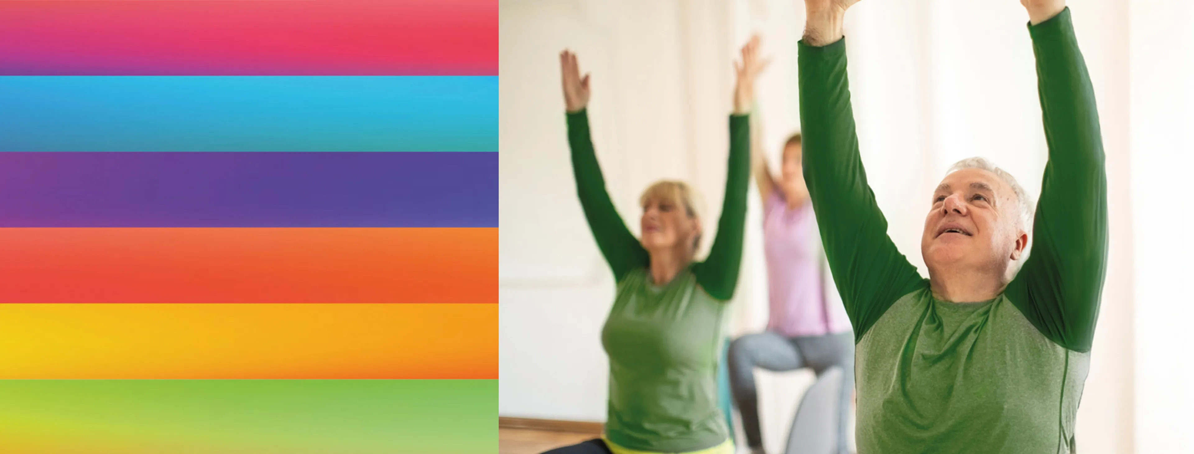Active Living: Live to the Fullest - participate in a yoga class in your favourite green outfit.