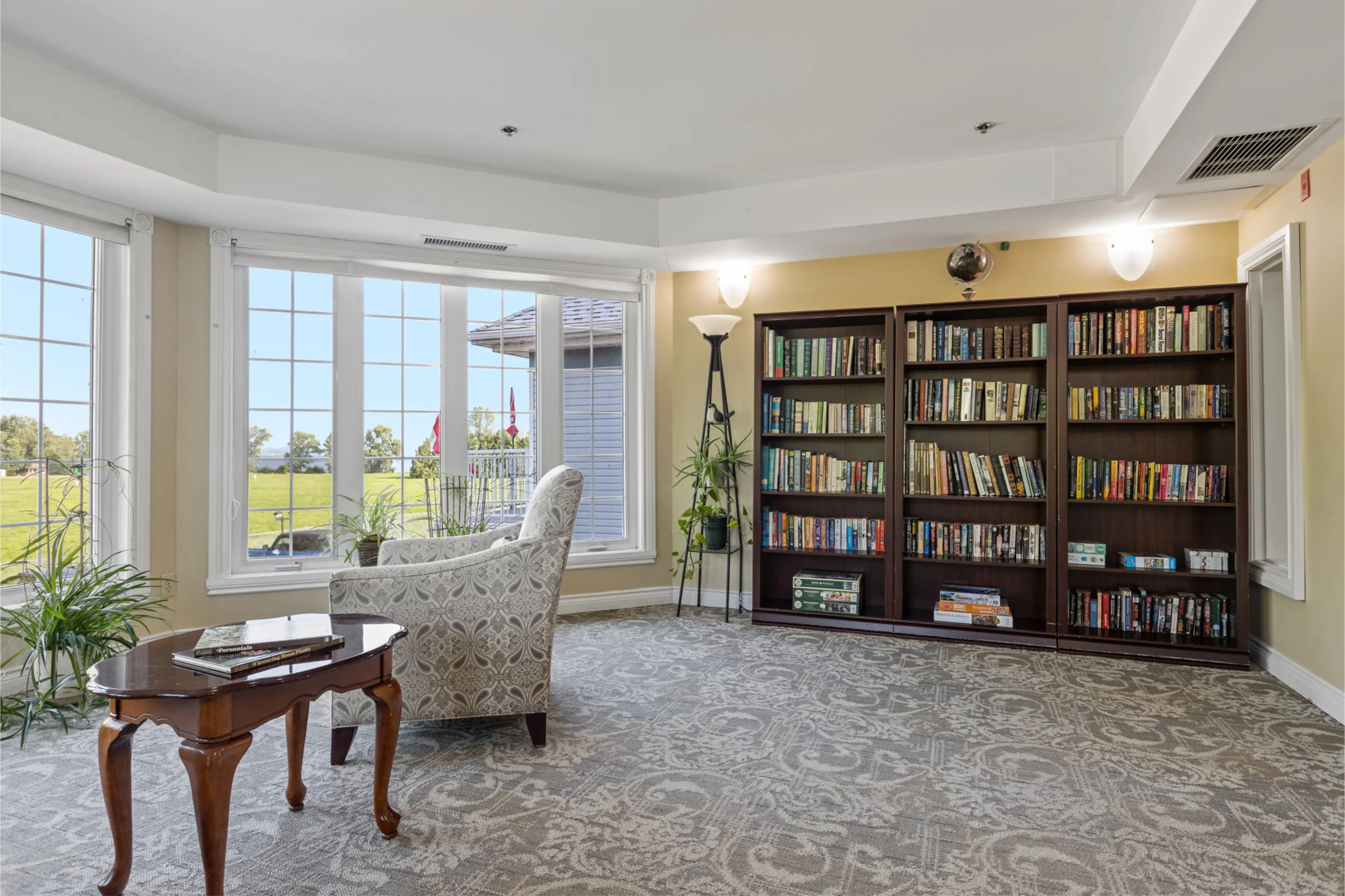 Library, Venvi Heritage Manor