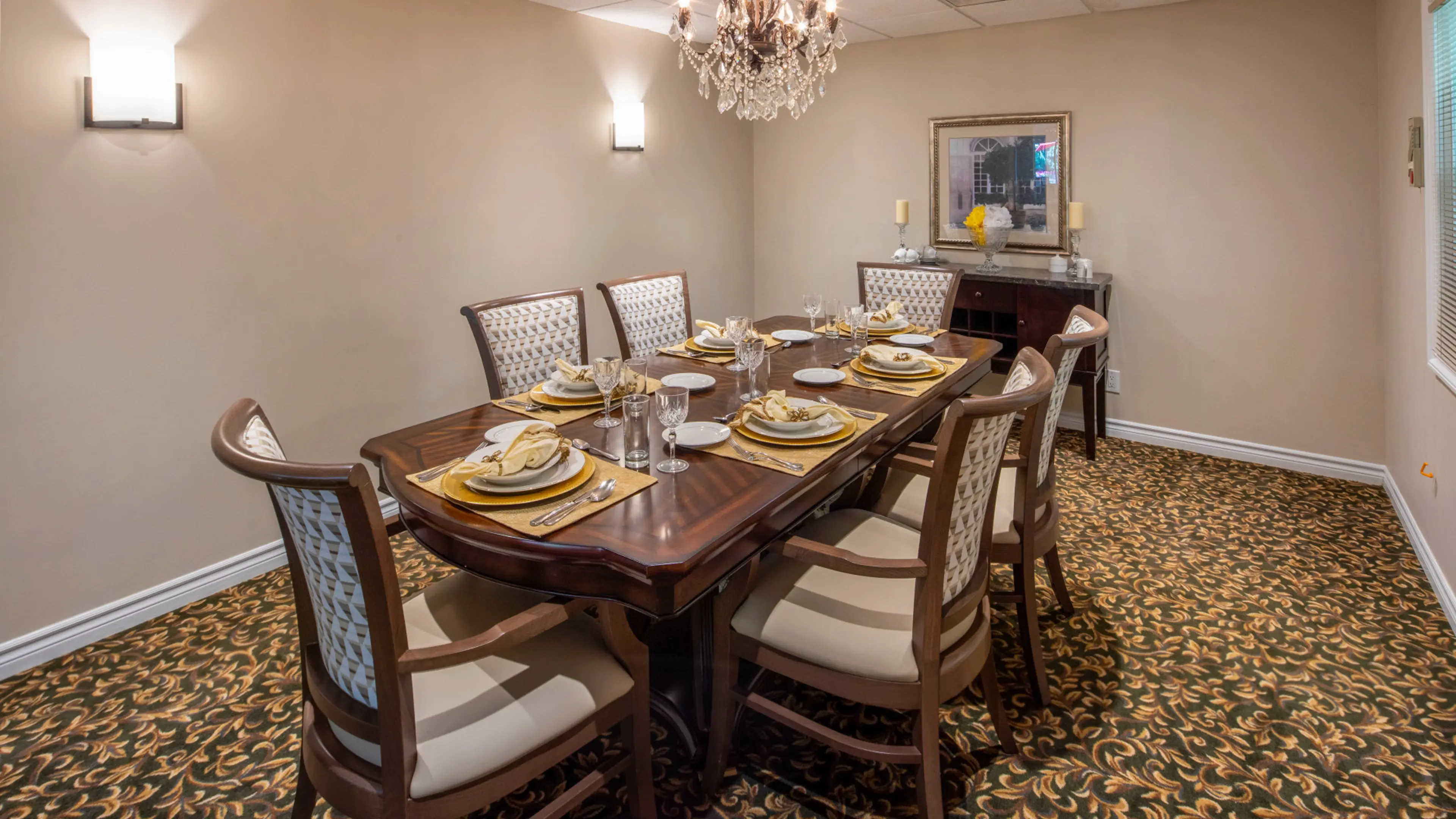 Private Dining Room, Christopher Terrace, Burlington