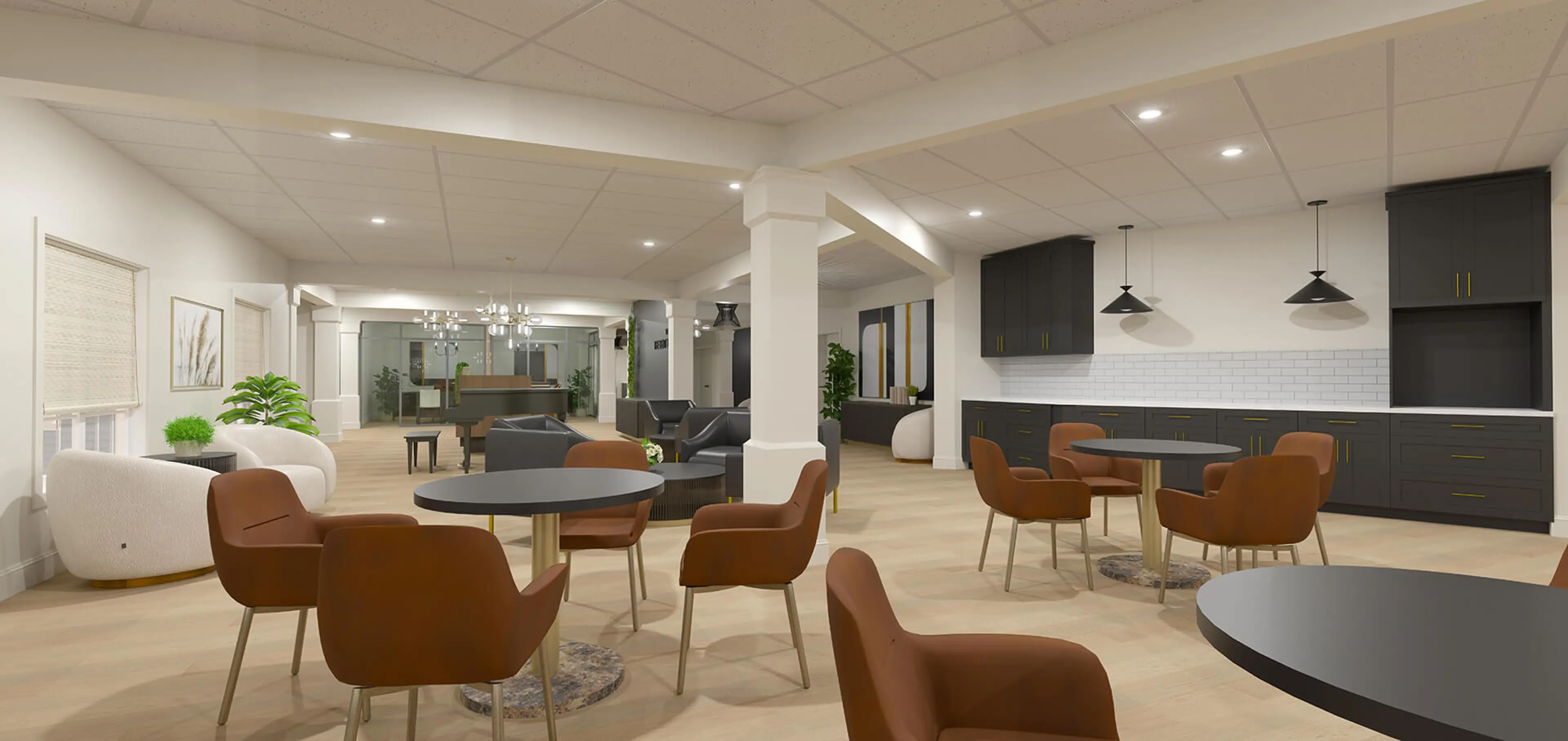 The Bentley Hillsdale Bistro - Artist Rendering