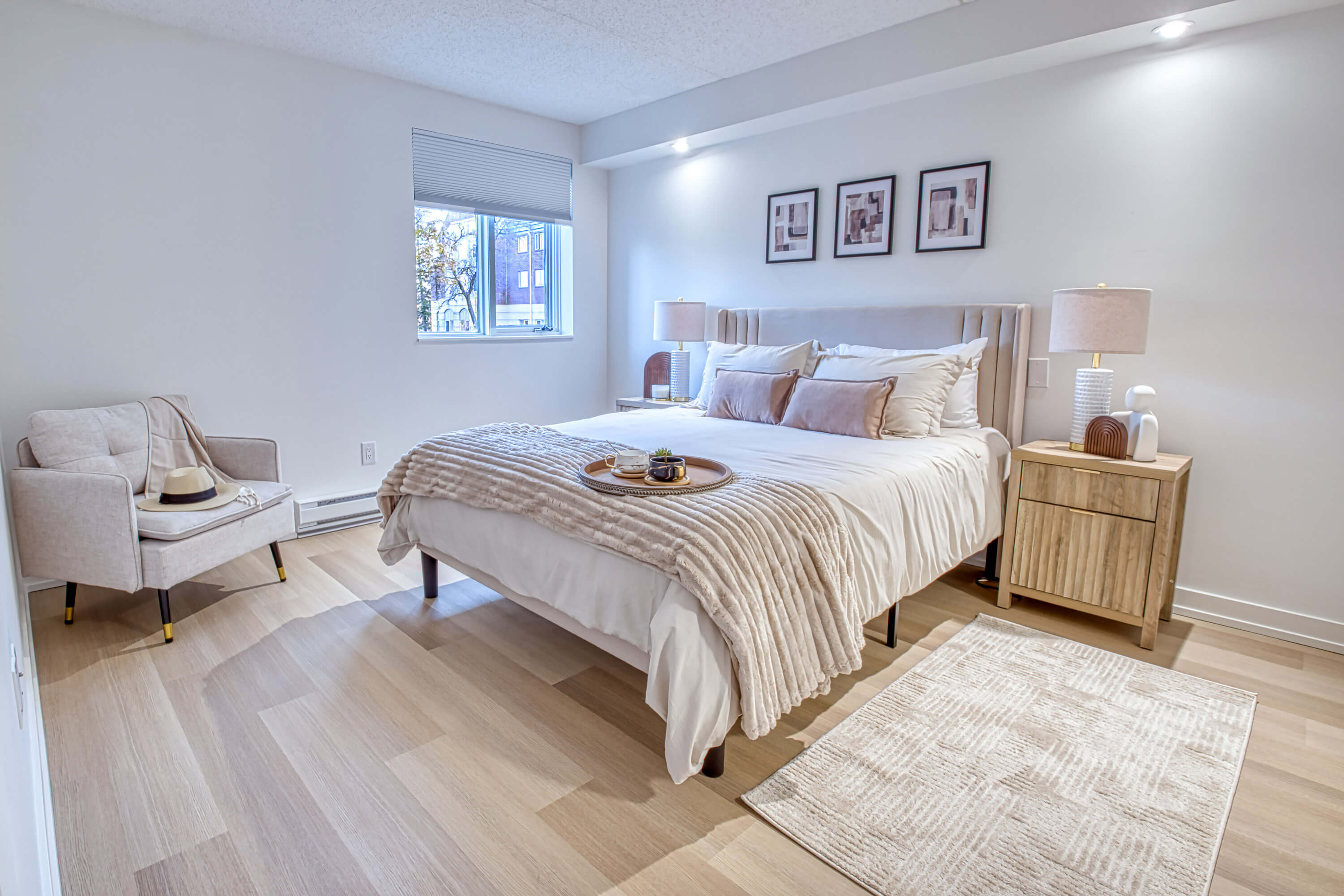 The Wellington Model Suite Bedroom