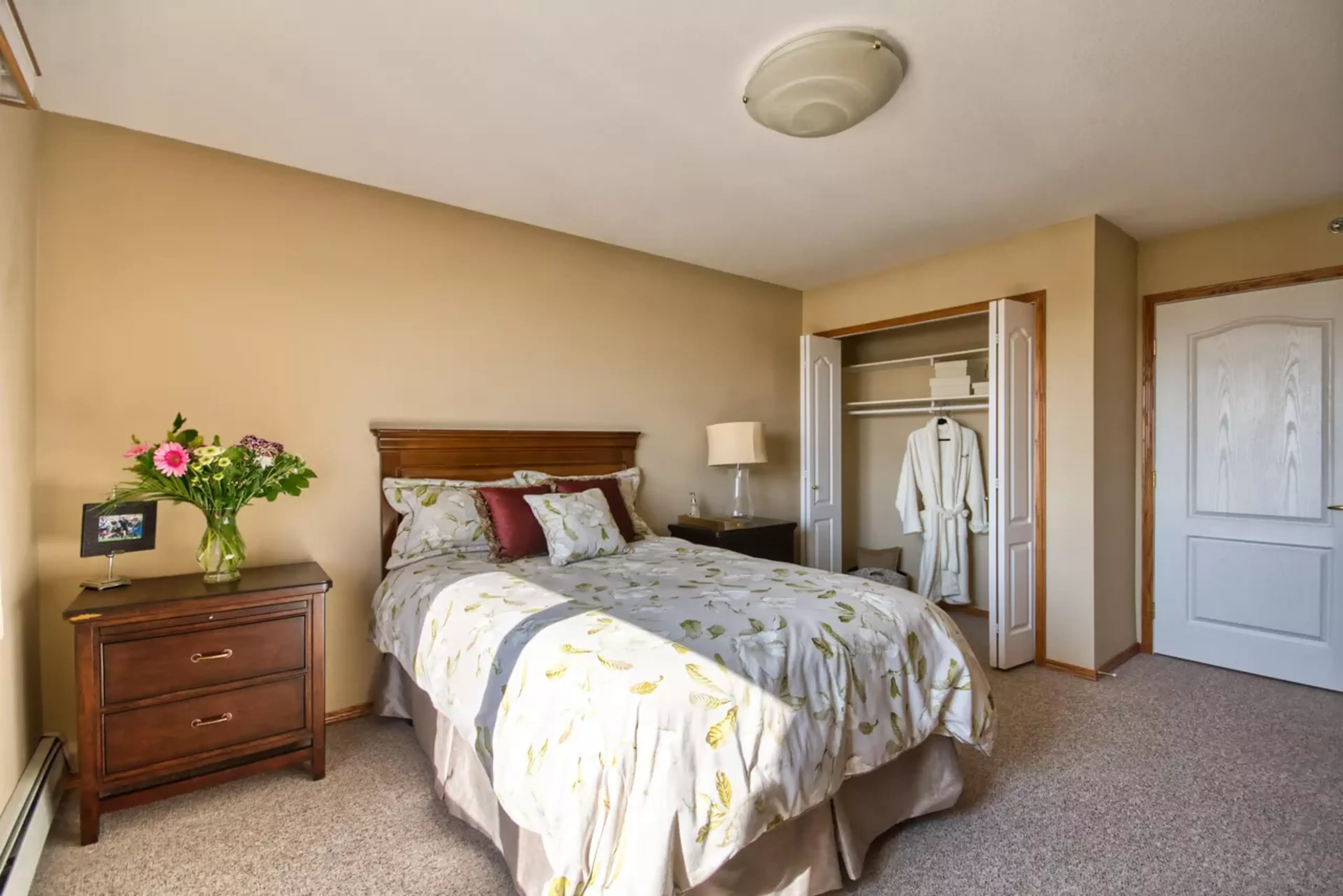 The Bentley Saskatoon Model Suite Bedroom