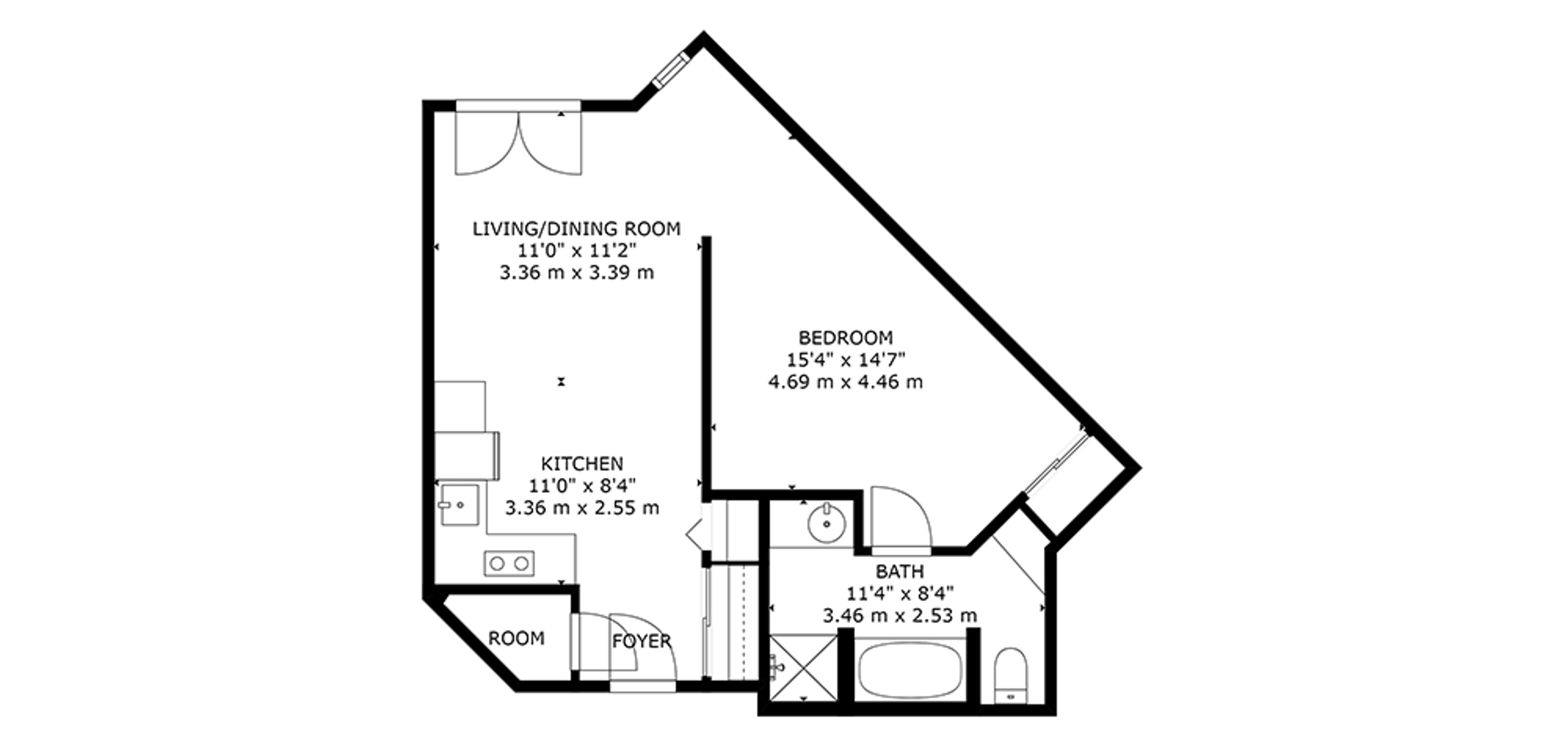 Sample Studio Plan, Portsmouth, Winnipeg