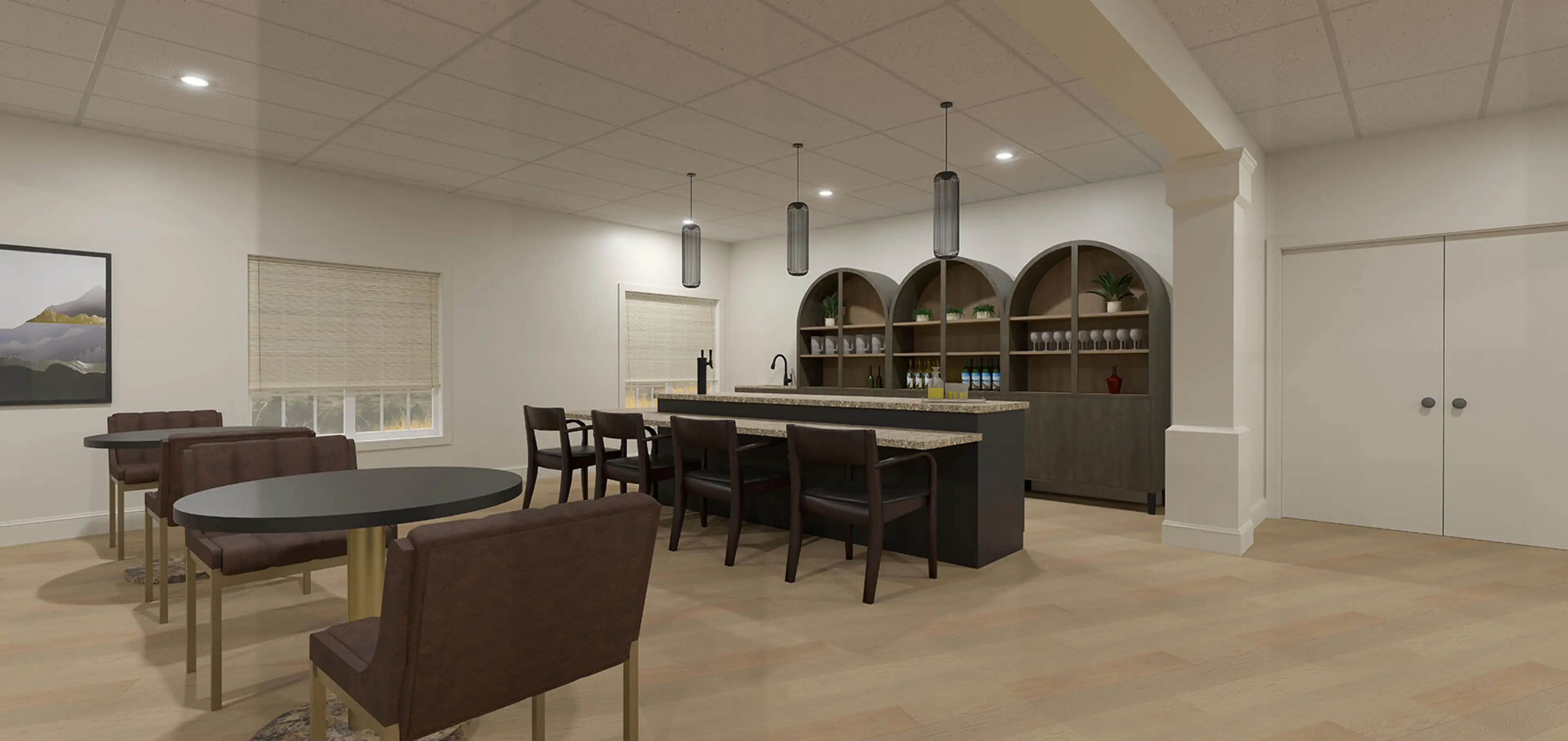 The Bentley Hillsdale Pub - Artist Rendering