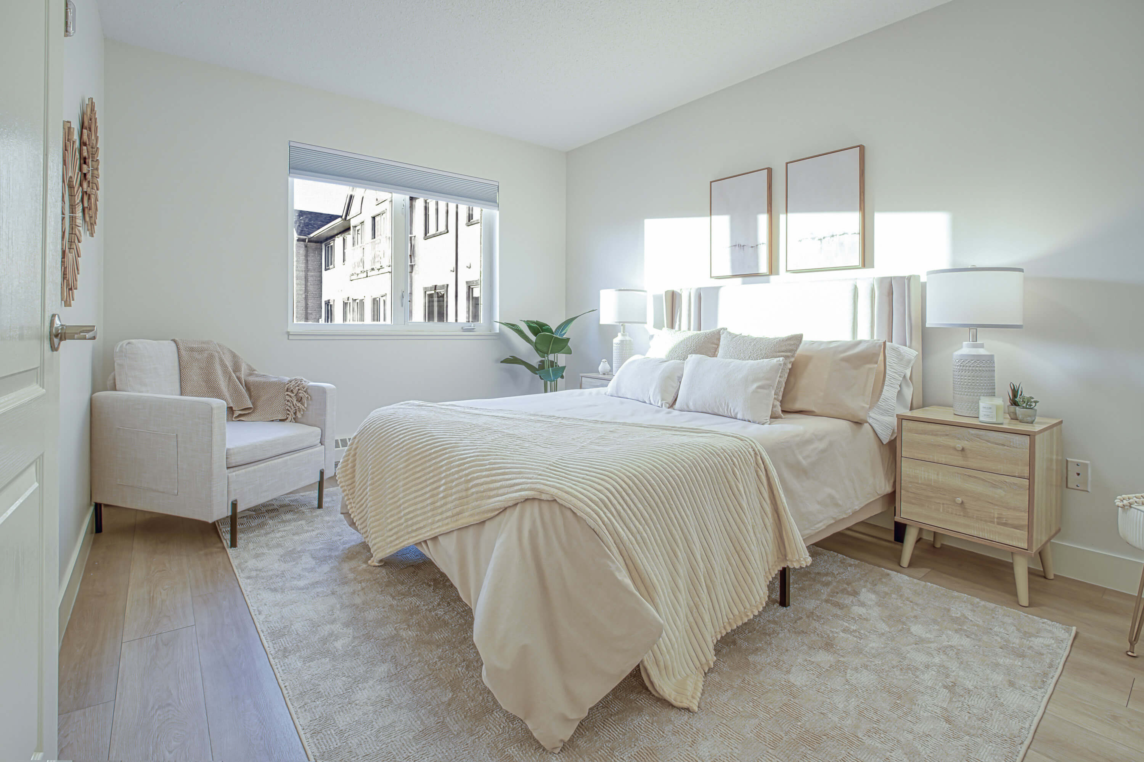 Portsmouth Model Suite, Bedroom