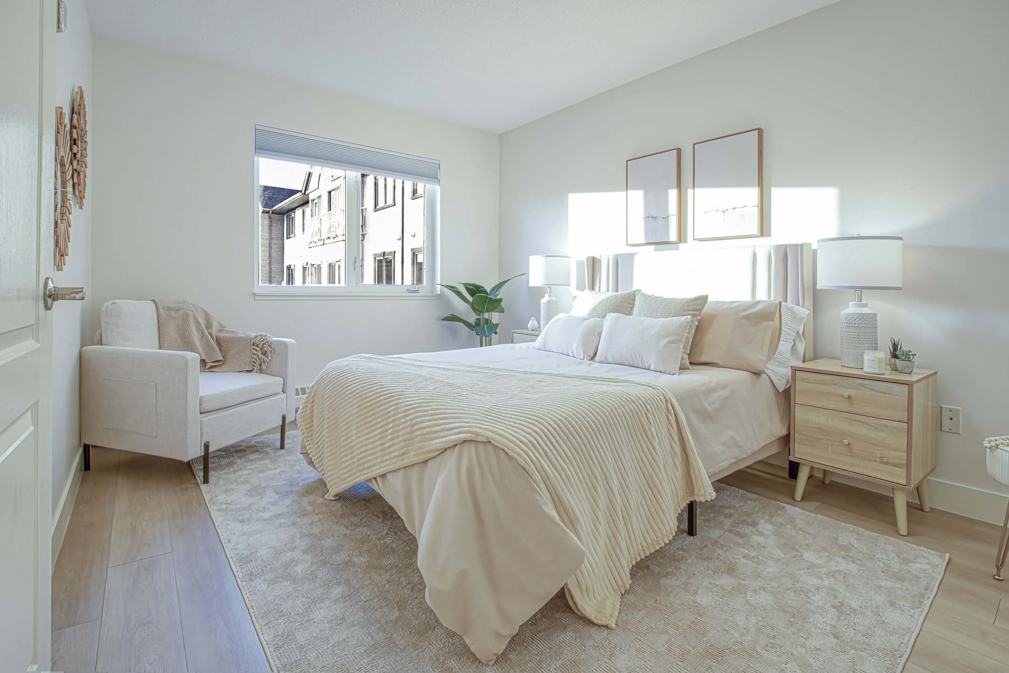 Portsmouth Model Suite, Bedroom