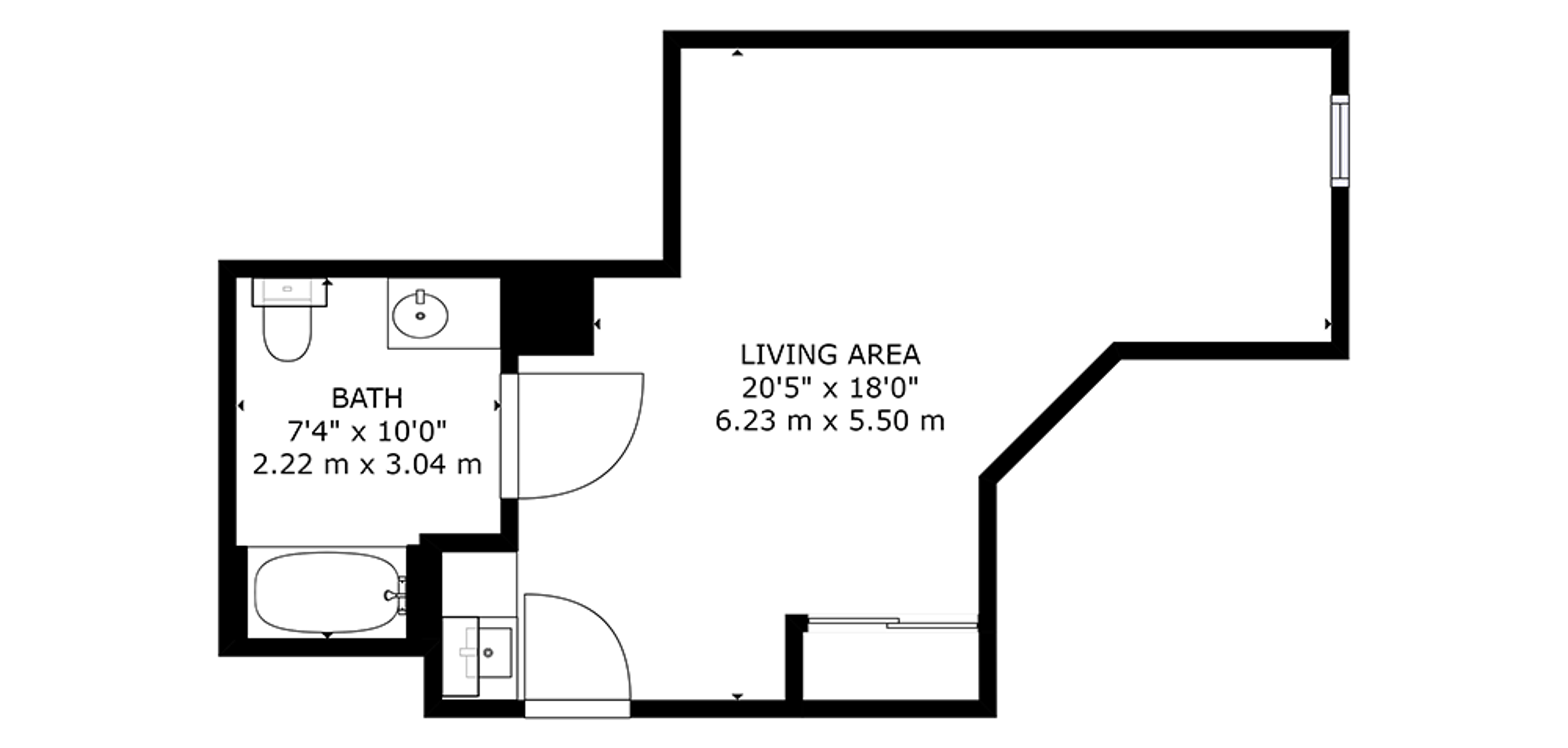 Colonel By Sample Studio Plan A