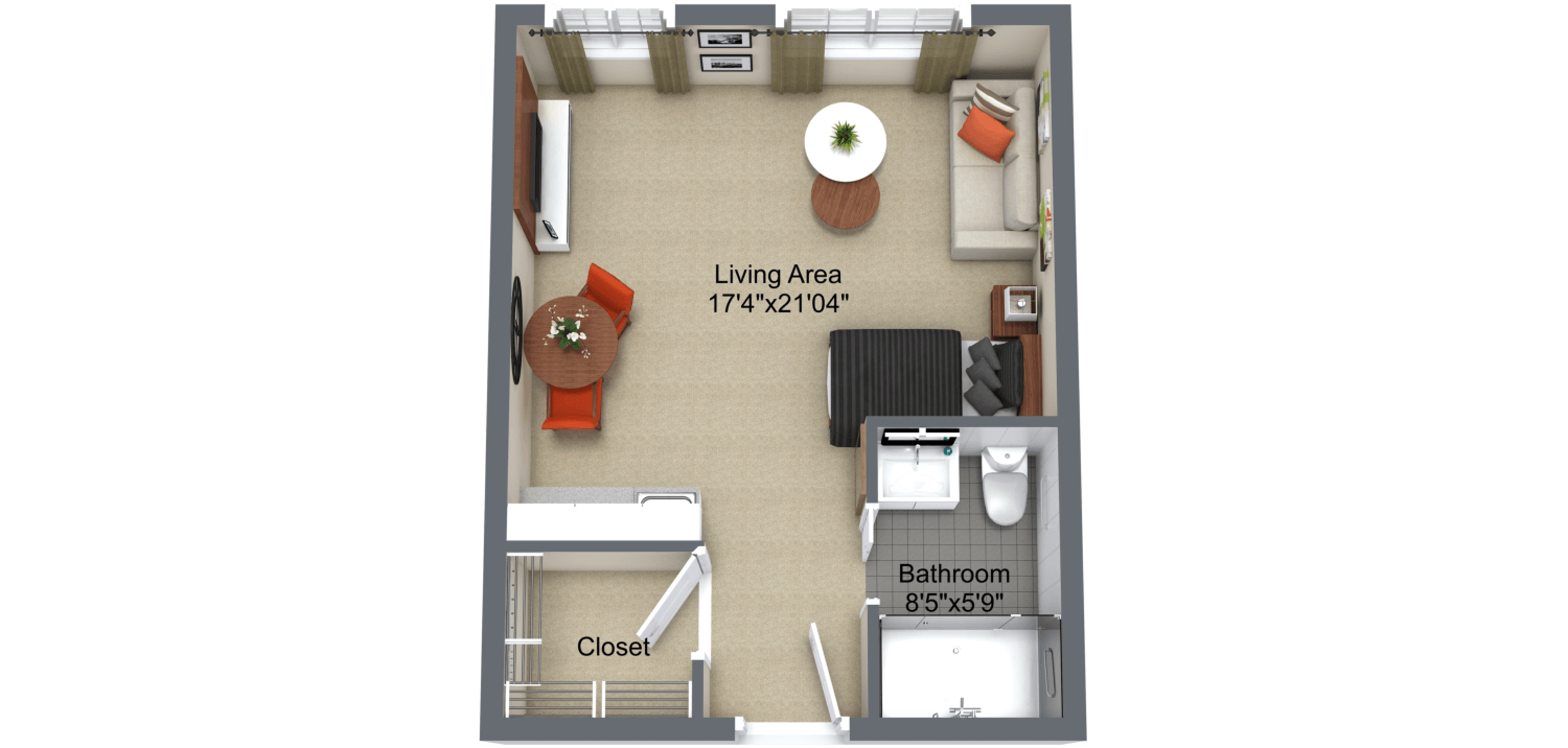 The Bentley Yorkton Sample Studio Plan