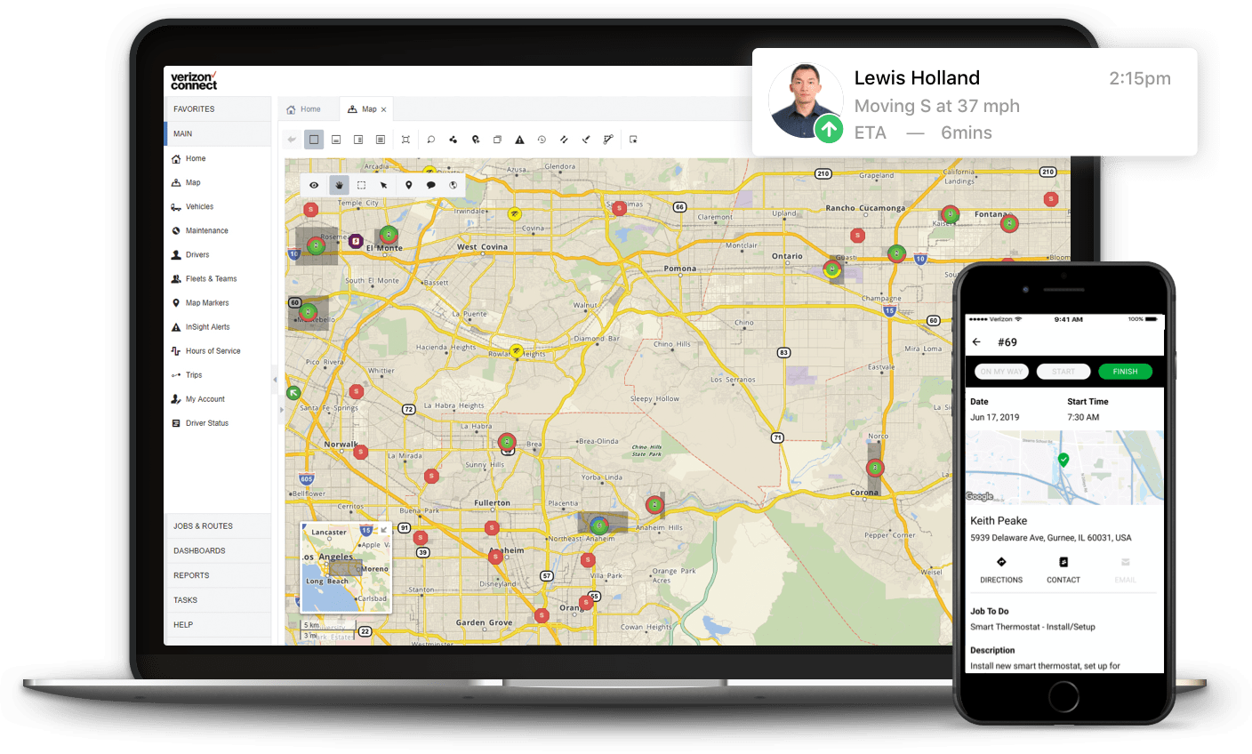 Volvo Trucks Fleet Management Software | Verizon Connect