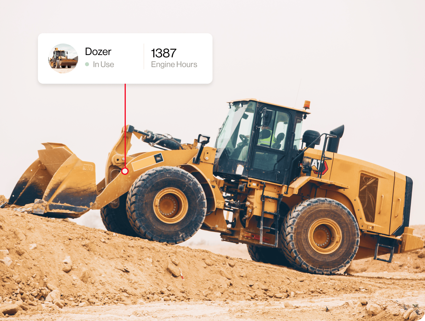 Construction fleet asset tracking